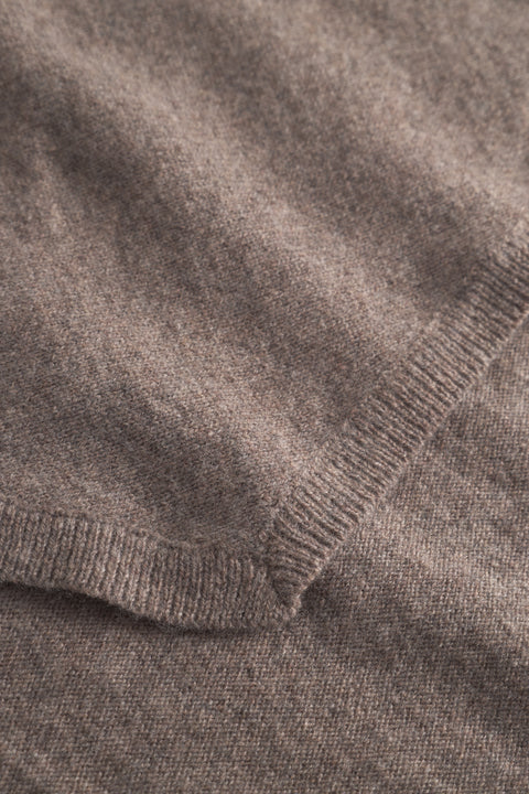 Rue de Tokyo KISHORI WOOL CASHMERE BLEND ACCESSORIES BROWN