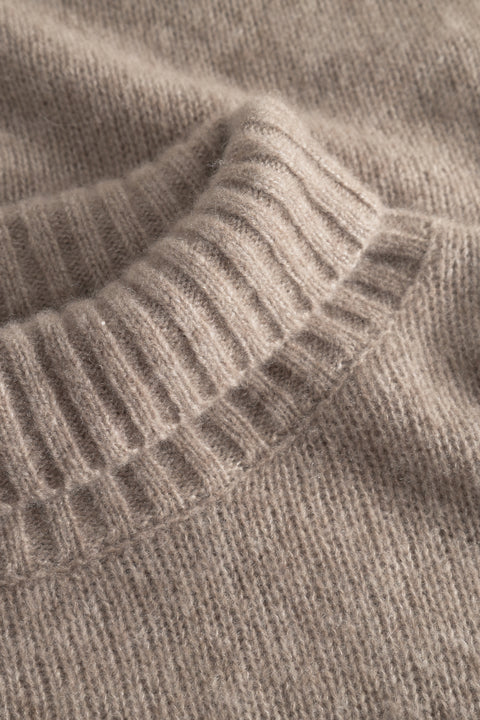 Rue de Tokyo KLARA CASHMERE SILK KNITWEAR NOUGAT