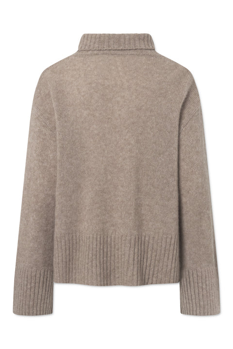 Rue de Tokyo KLARA CASHMERE SILK KNITWEAR NOUGAT