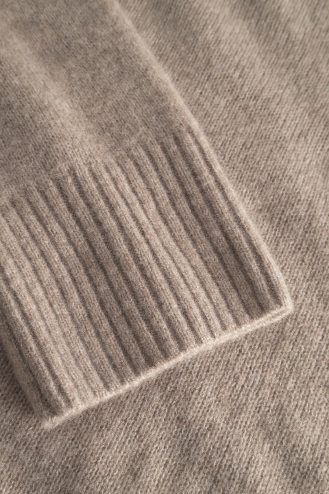 Rue de Tokyo KLARA CASHMERE SILK KNITWEAR NOUGAT