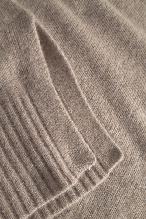 Rue de Tokyo KLARA CASHMERE SILK KNITWEAR NOUGAT