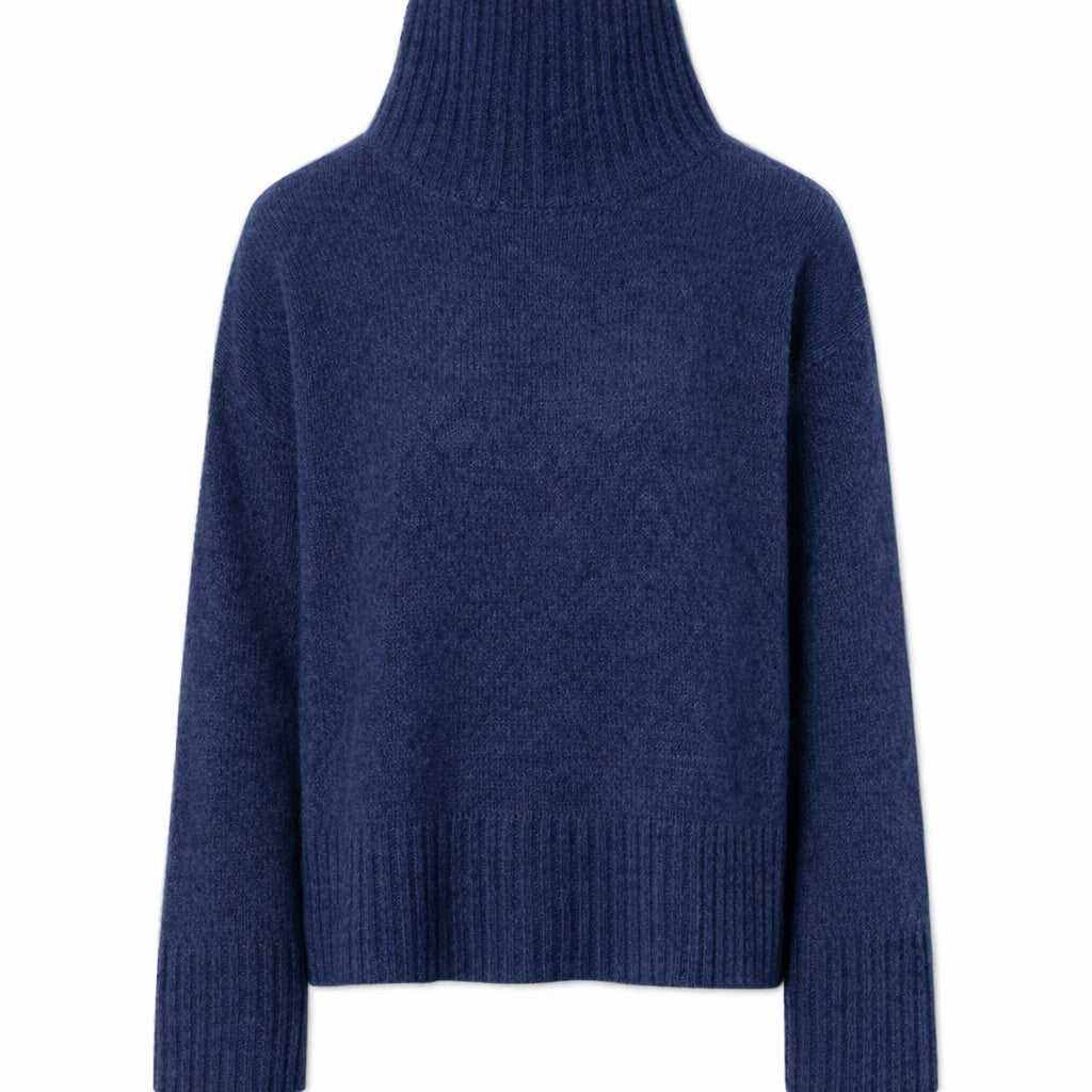 Rue de Tokyo KLARA CASHMERE SILK Knitwear ECLIPSE NAVY
