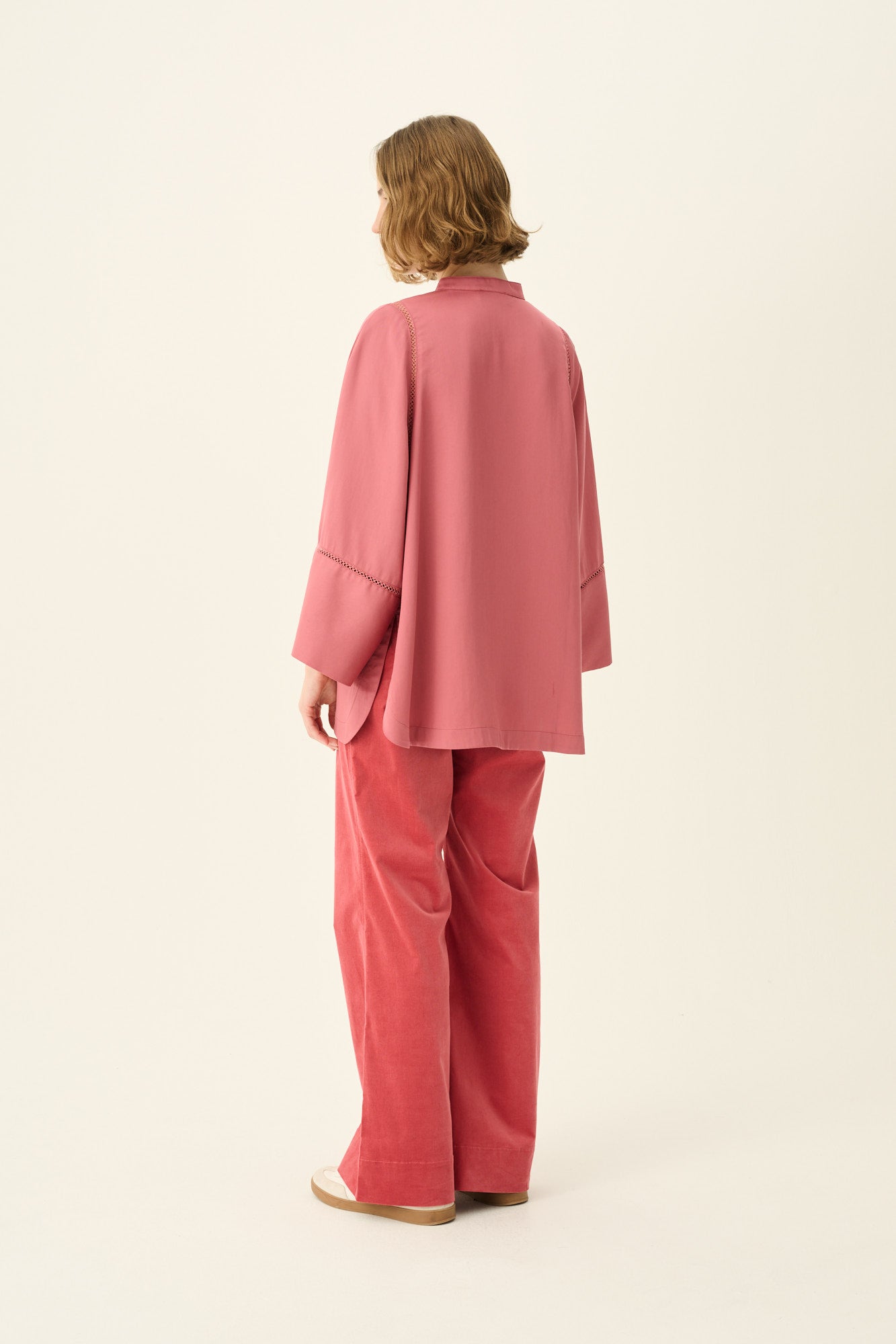 Rue de Tokyo PAGI ORGANIC BABY CORDUROY Pants RASBERRY ROSE