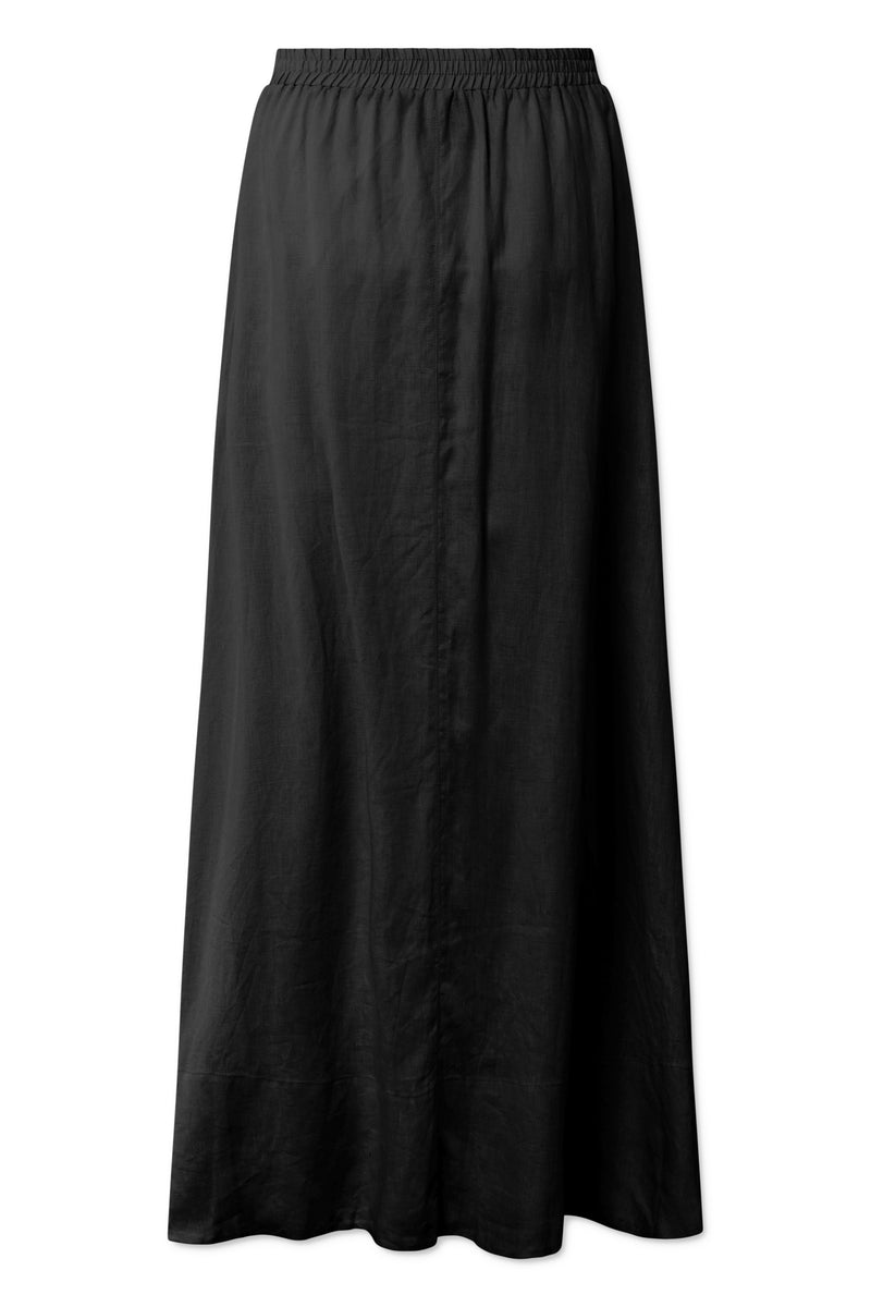 Rue de Tokyo PALESA LIGHT LINEN SKIRTS BLACK