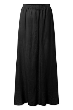 Rue de Tokyo PALESA LIGHT LINEN SKIRTS BLACK