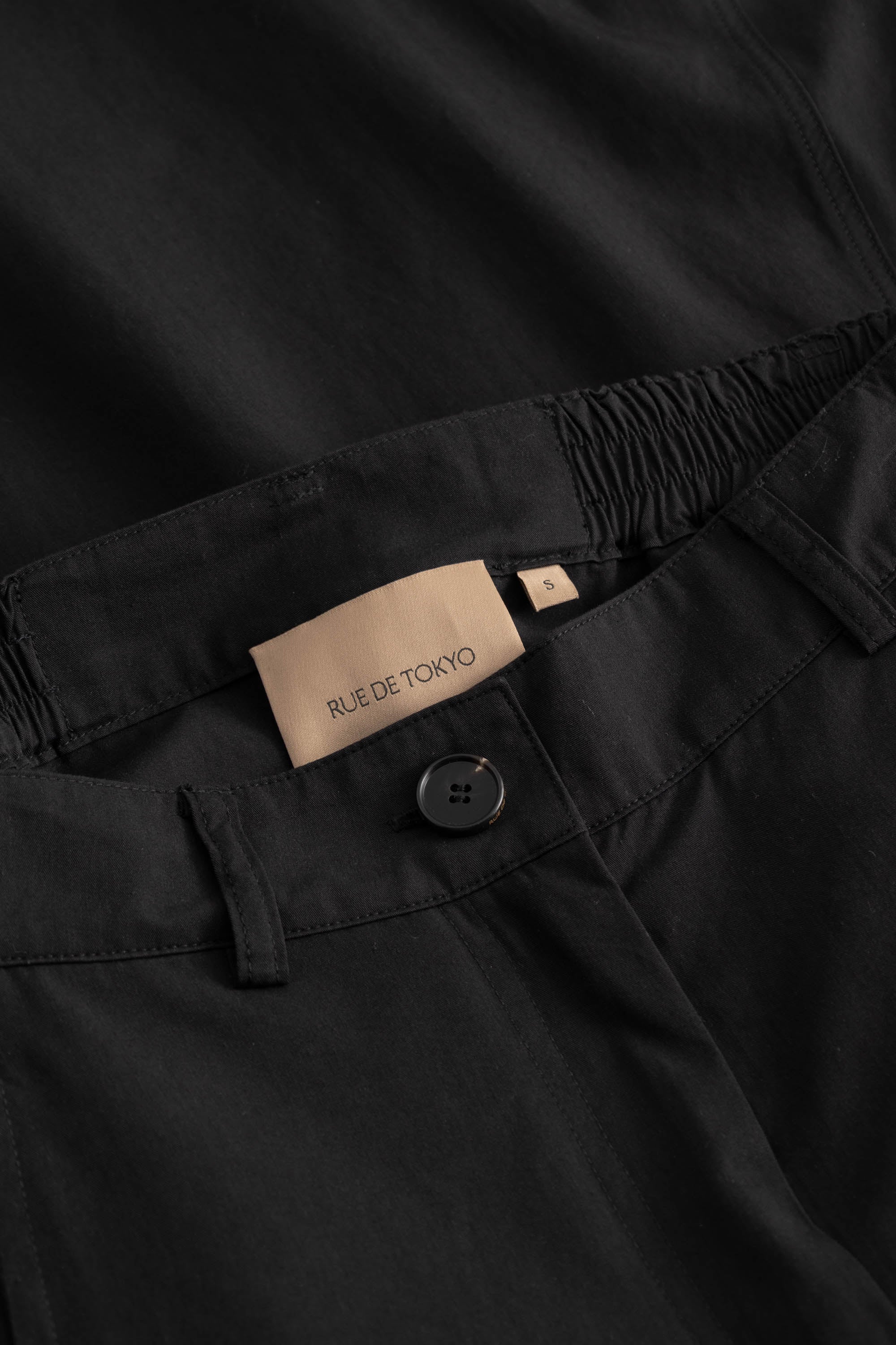 Rue de Tokyo PALILA MODAL POPLIN Skirts BLACK