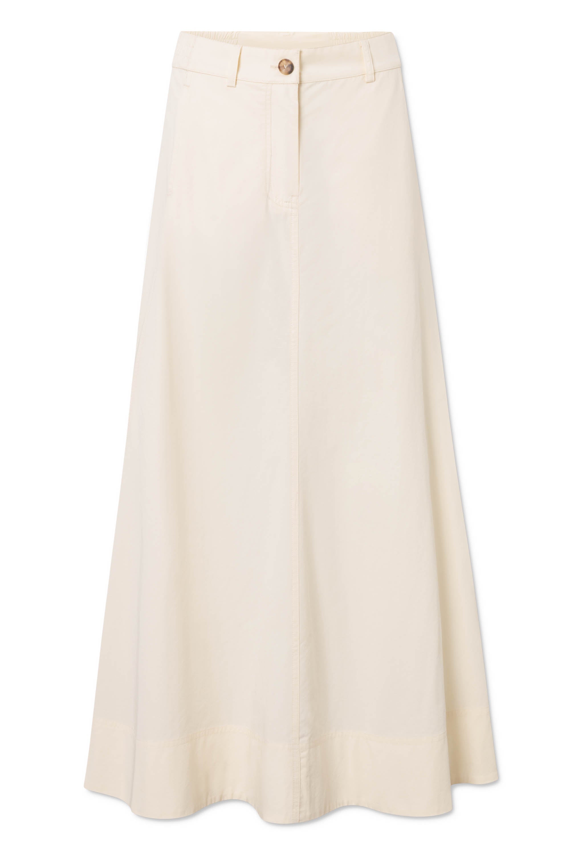 Rue de Tokyo PALILA MODAL POPLIN Skirts CREAM