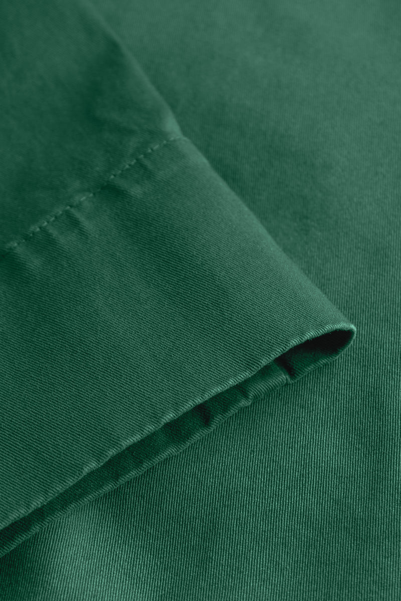 Rue de Tokyo PALLA GARMENT DYED TWILL PANTS FOREST GREEN