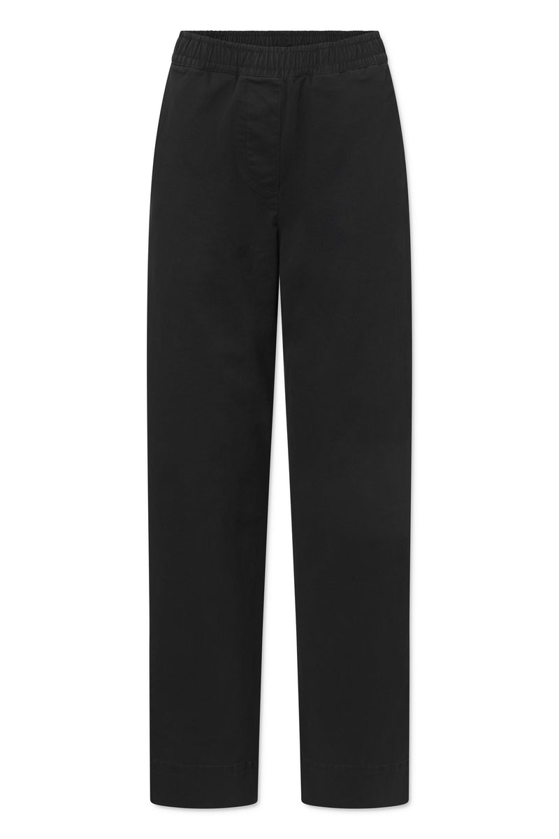 Rue de Tokyo PALLA PRE DYED TWILL PANTS BLACK