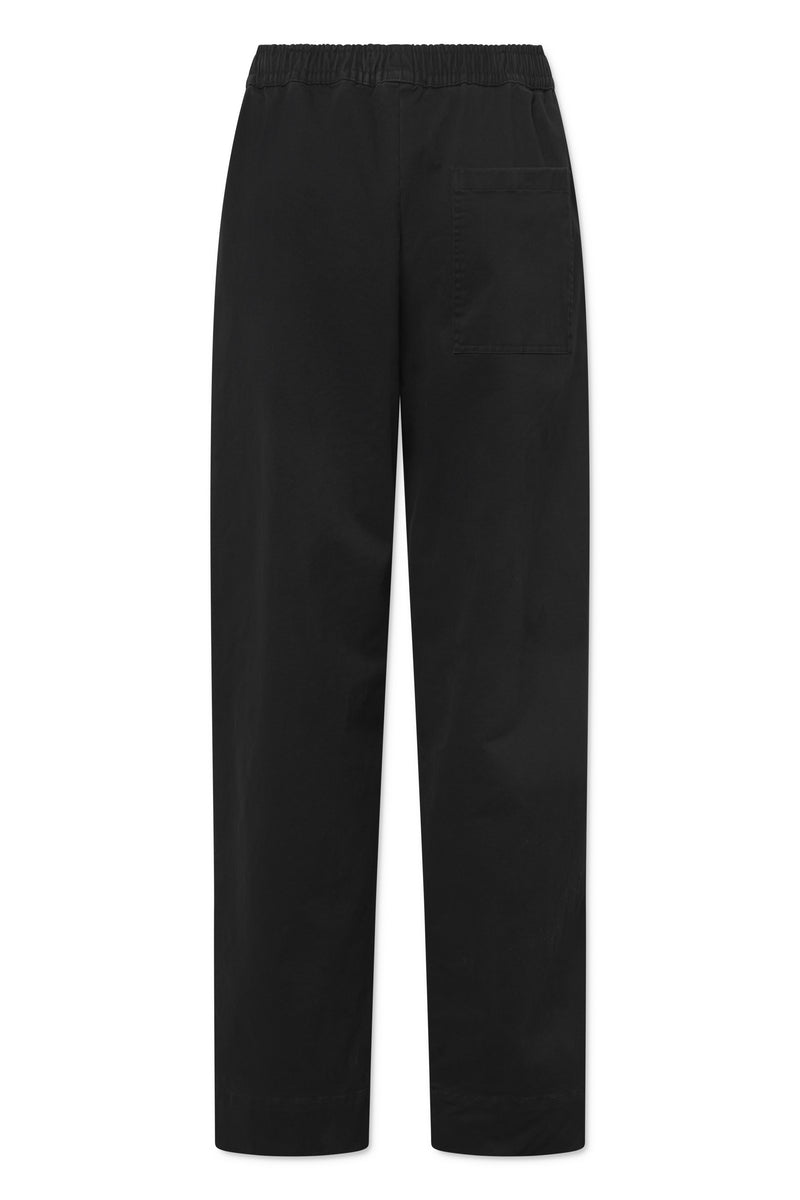 Rue de Tokyo PALLA PRE DYED TWILL PANTS BLACK