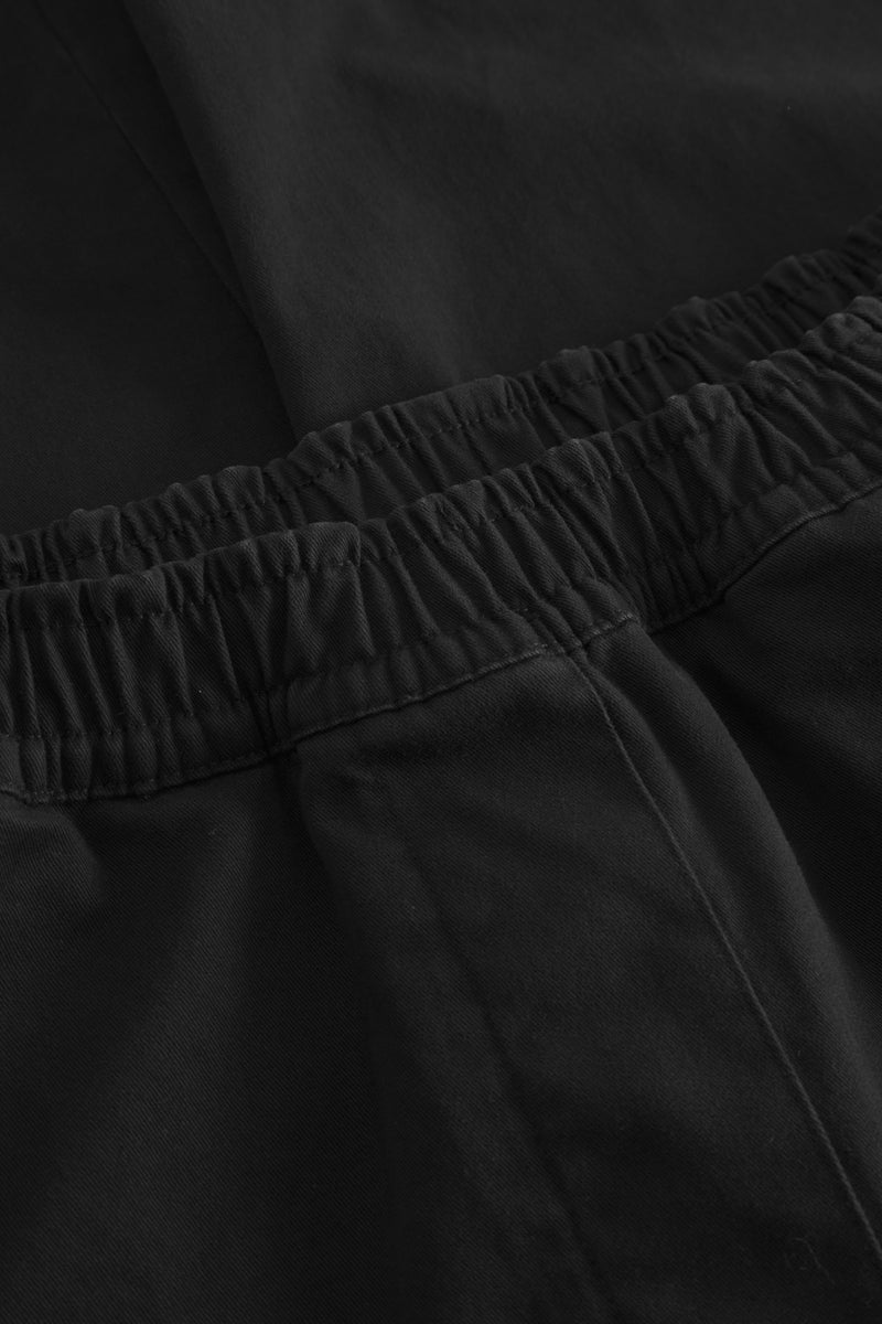 Rue de Tokyo PALLA PRE DYED TWILL PANTS BLACK