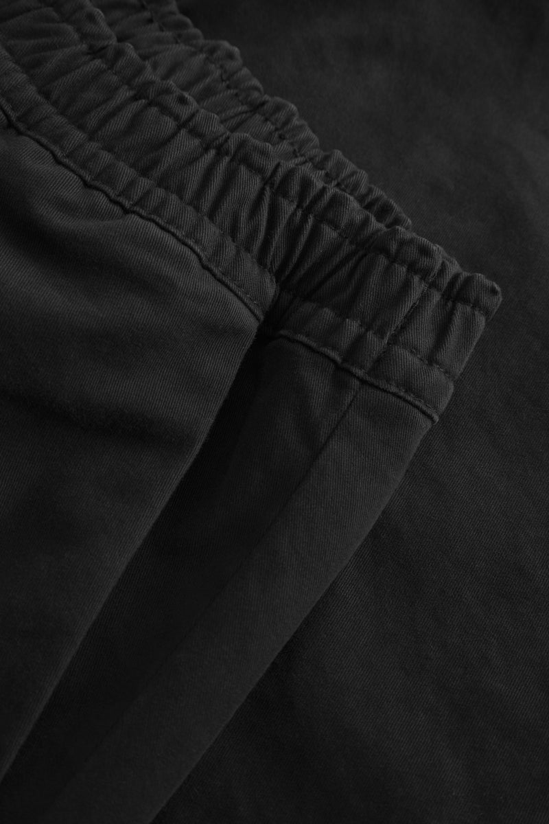 Rue de Tokyo PALLA PRE DYED TWILL PANTS BLACK