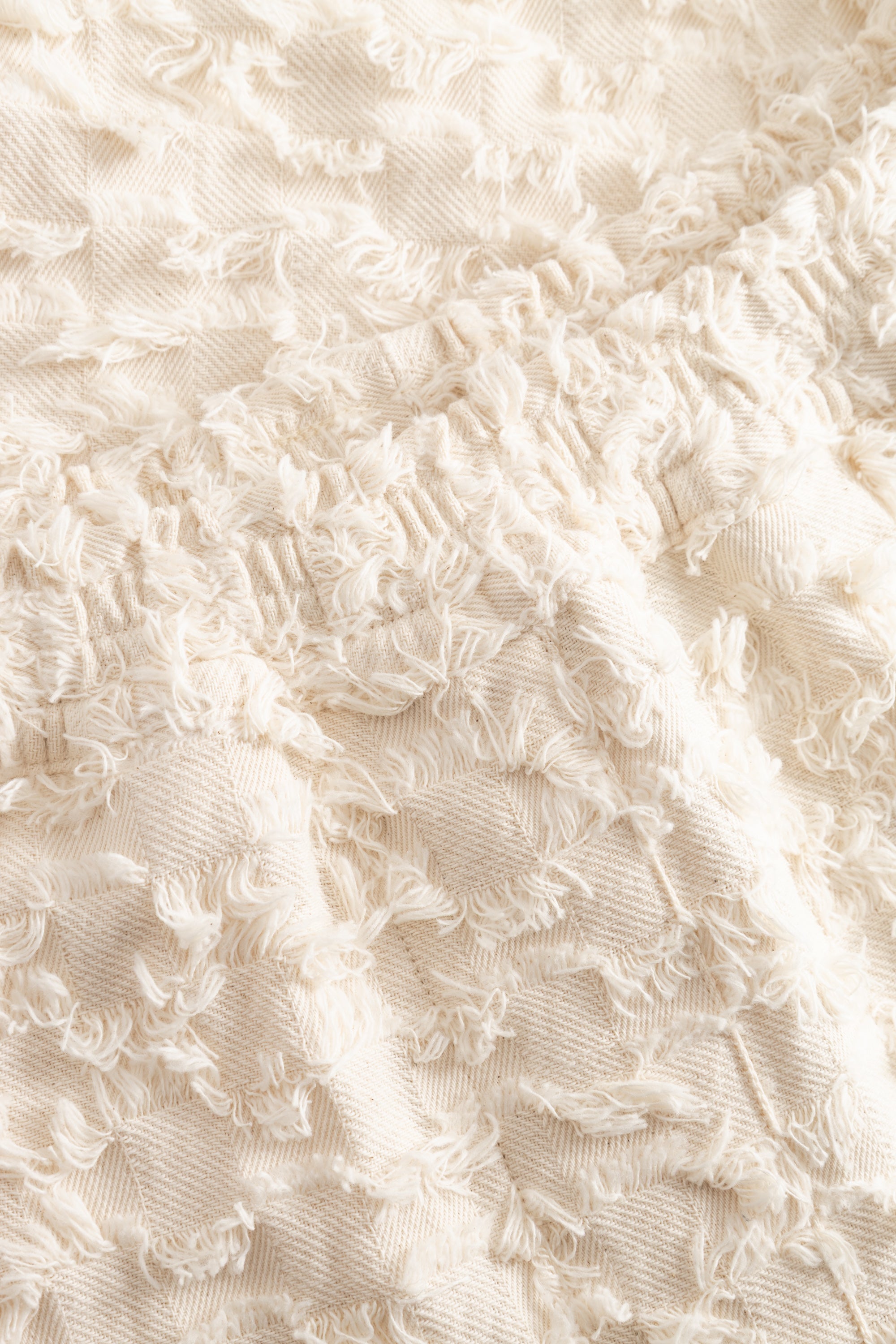 Rue de Tokyo PALLA TWILL FIL DE COUPE Pants RAW WHITE