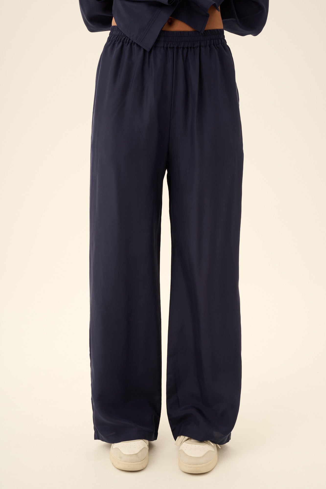 Rue de Tokyo PALMA SILK Pants NAVY