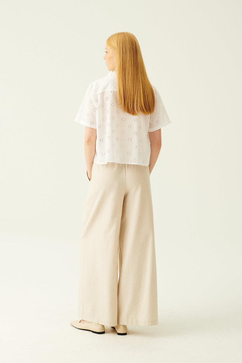 Rue de Tokyo PANDORA LINEN TWILL PANTS