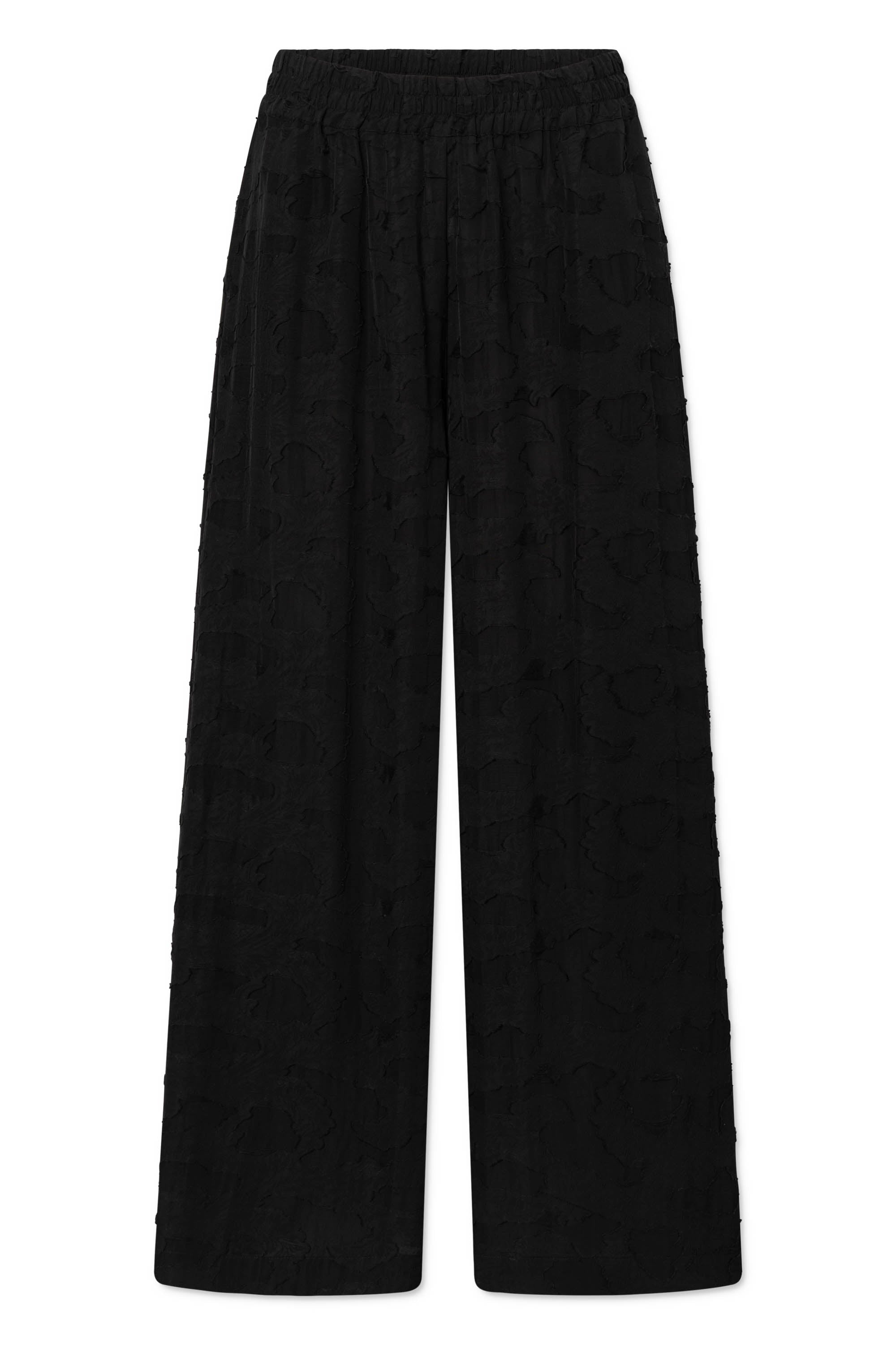 Rue de Tokyo PANDORA VISCOSE LINEN Pants BLACK