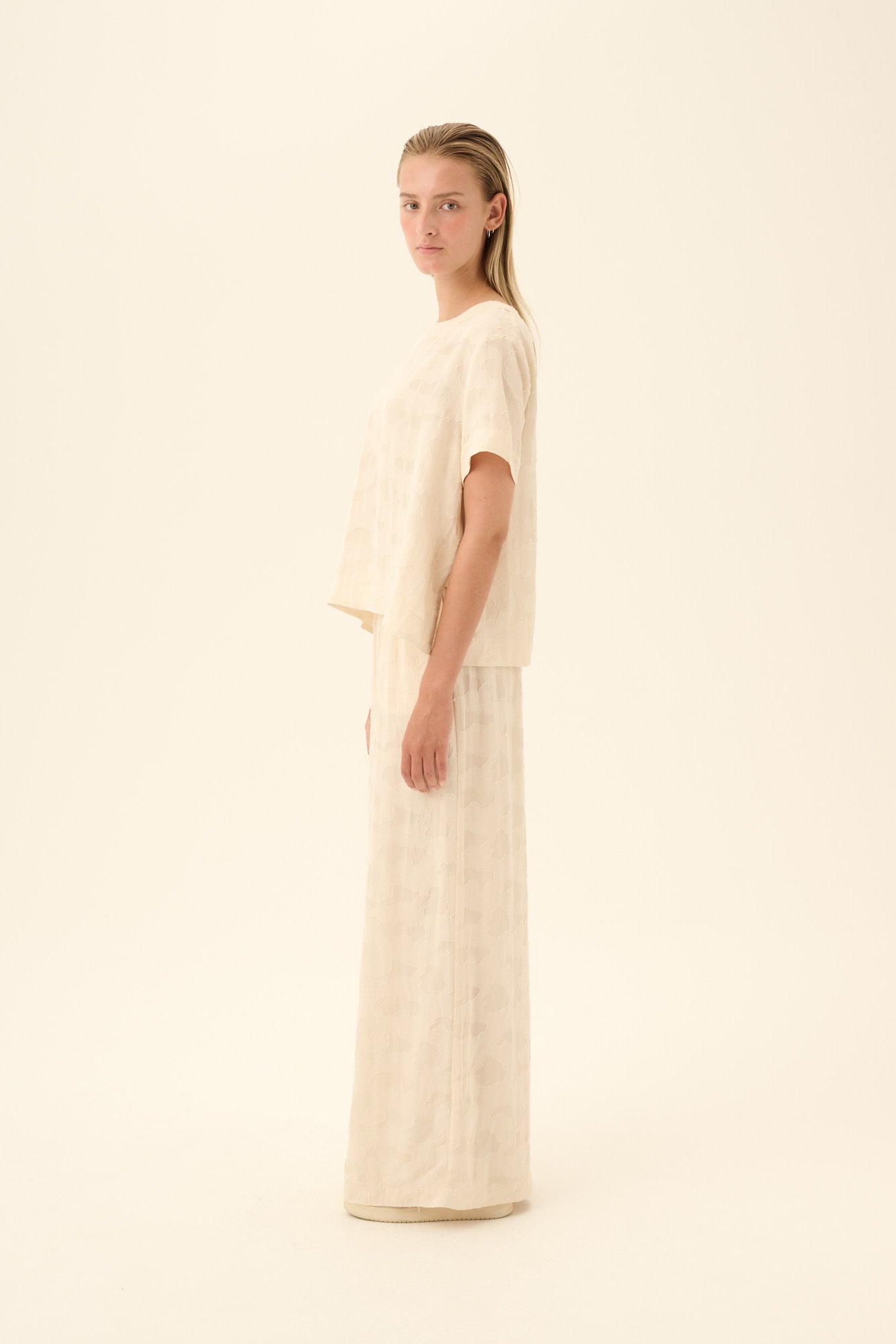 Rue de Tokyo PANDORA VISCOSE LINEN Pants CREAM