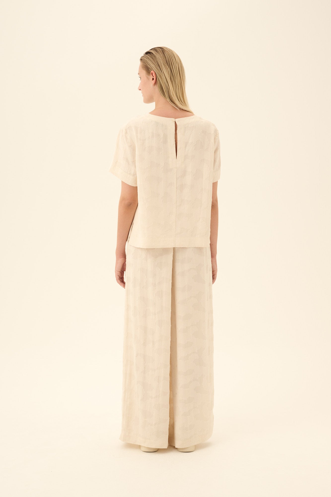 Rue de Tokyo PANDORA VISCOSE LINEN Pants CREAM