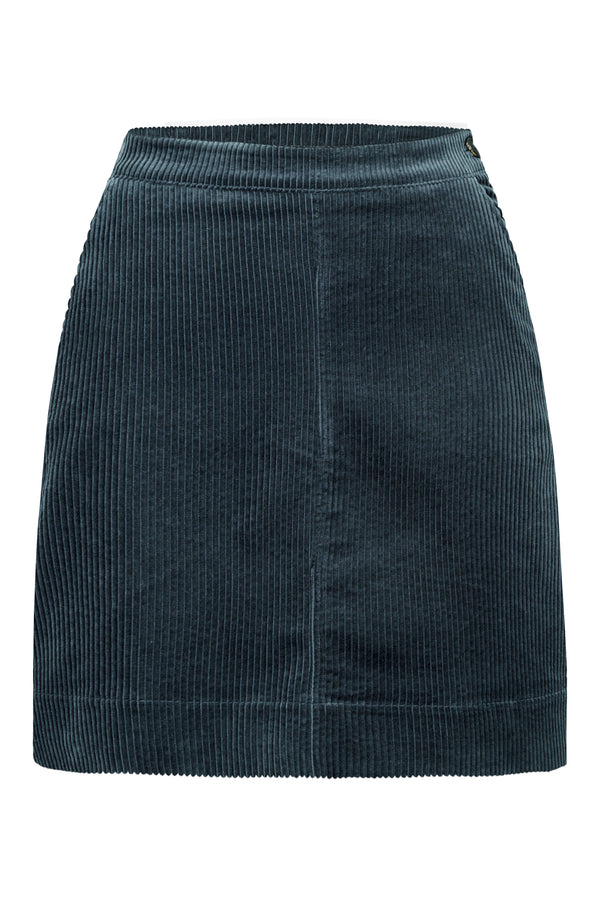 Rue de Tokyo PAPOLE HEAVY CORDUROY SKIRTS NAVY