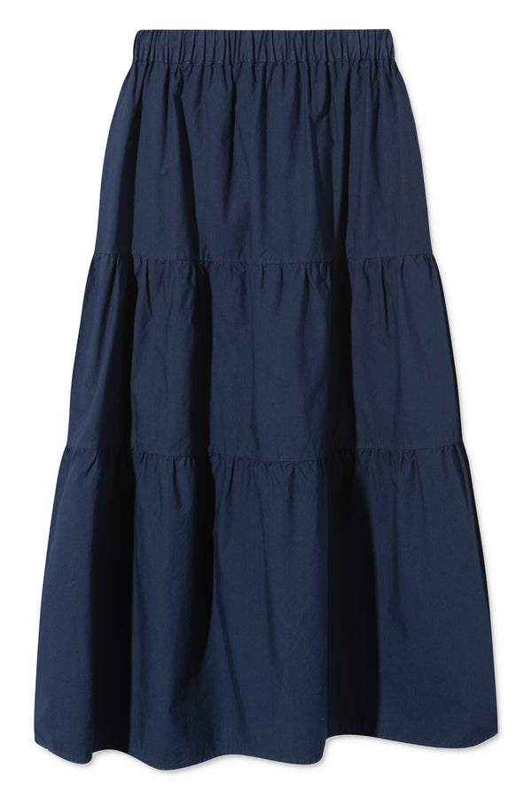 Rue de Tokyo PAPRIKA GMTD GARMENT DYED POPLIN SKIRTS