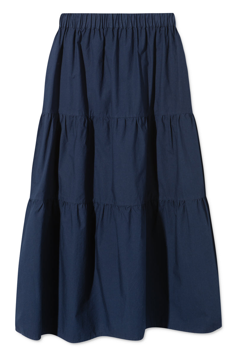 Rue de Tokyo PAPRIKA GMTD GARMENT DYED POPLIN SKIRTS