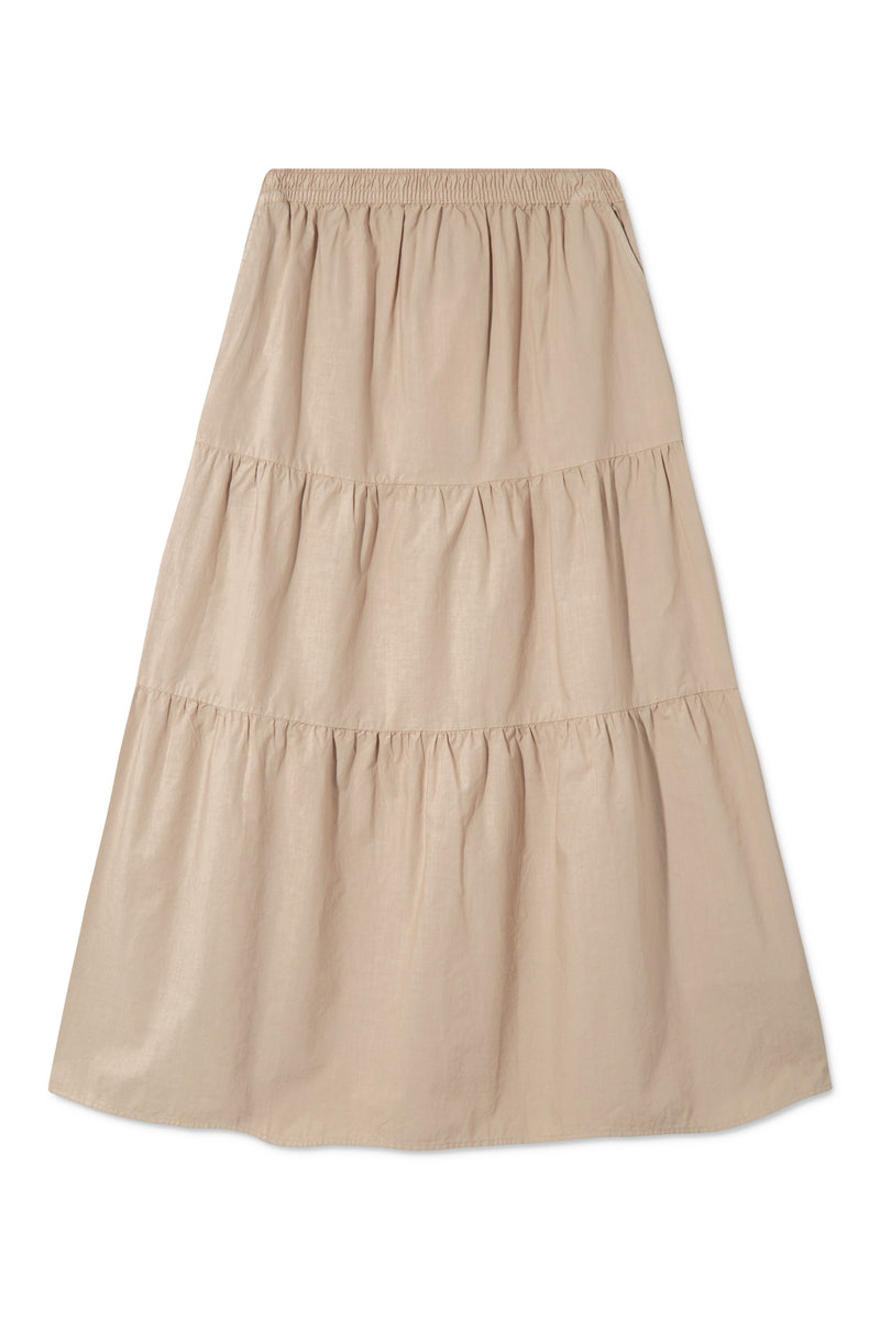 Rue de Tokyo PAPRIKA SKIRT BEIGE SKIRTS BEIGE