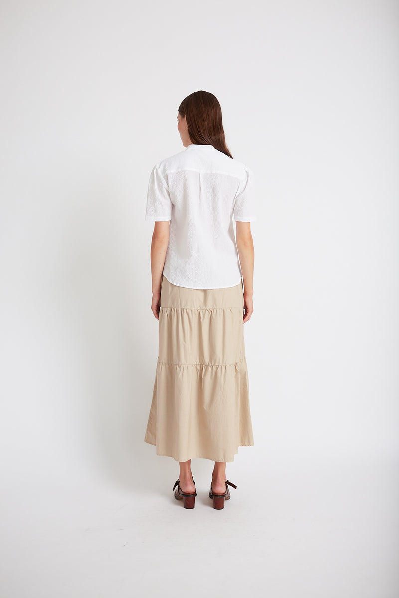 Rue de Tokyo PAPRIKA SKIRT BEIGE SKIRTS BEIGE