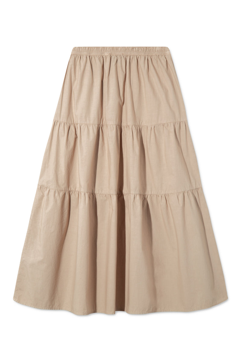 Rue de Tokyo PAPRIKA SKIRT BEIGE SKIRTS BEIGE