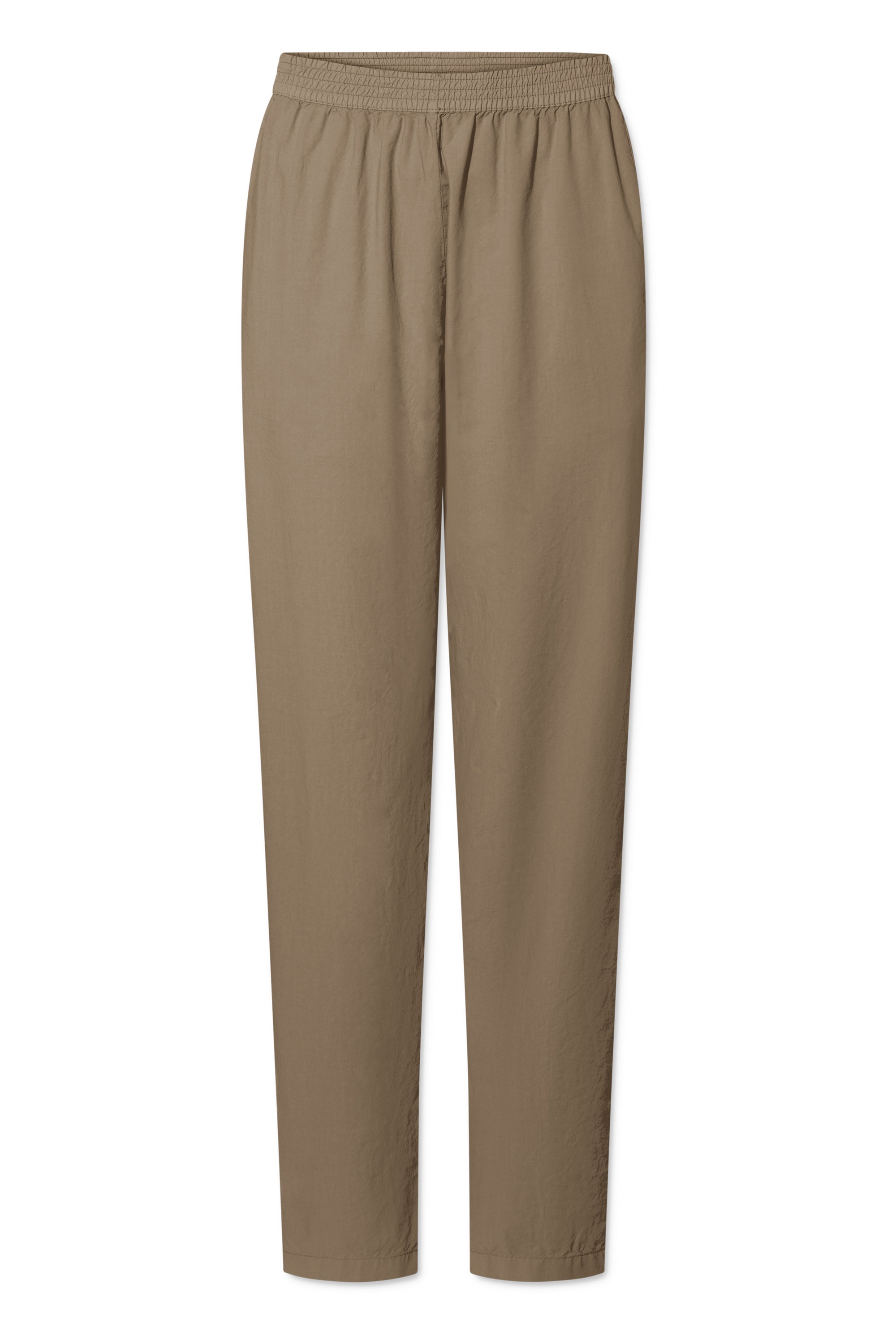 Rue de Tokyo PAREL GMTD GARMENT DYED POPLIN PANTS BROWN