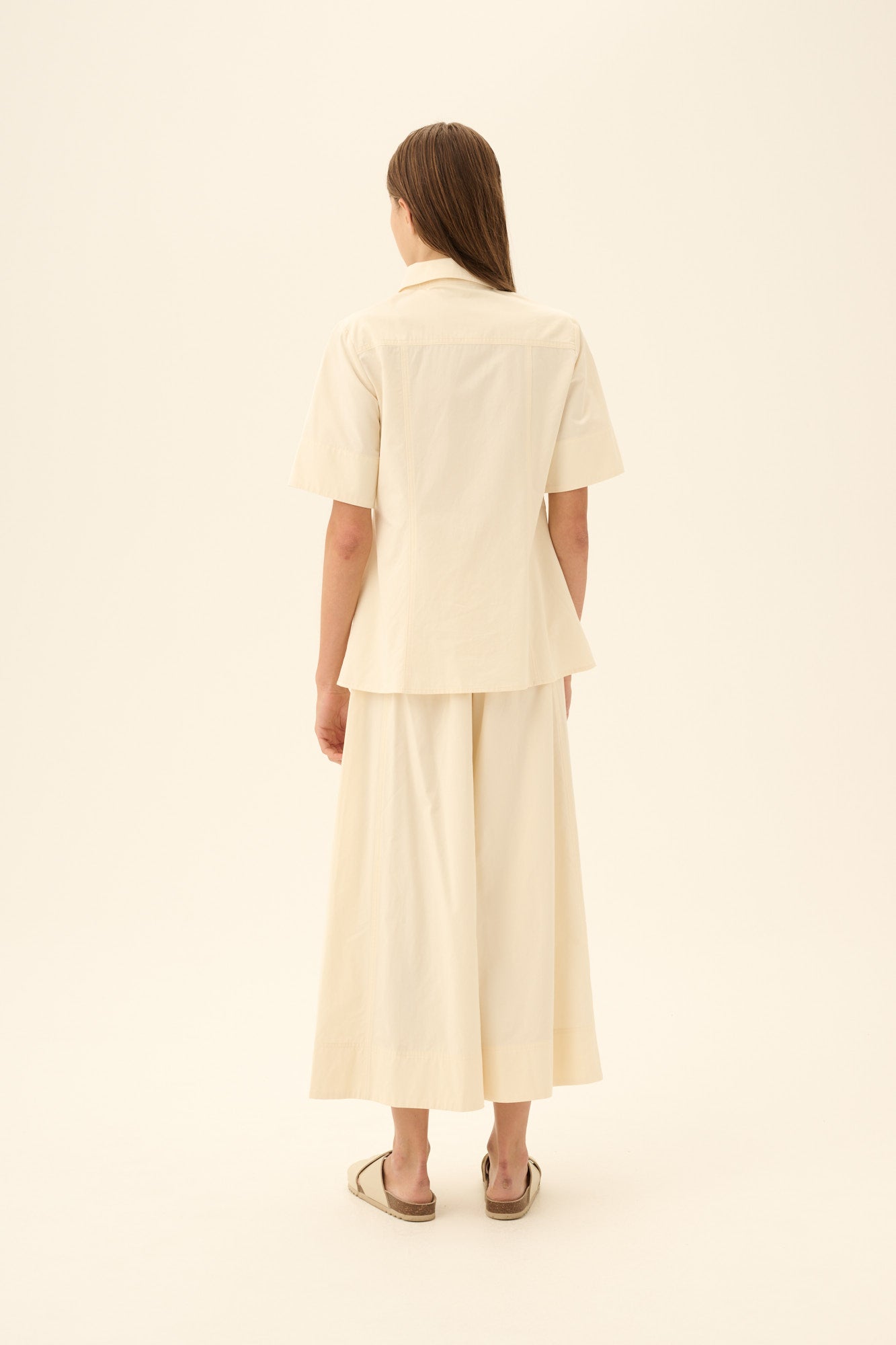 Rue de Tokyo PARMIDA MODAL POPLIN Pants CREAM