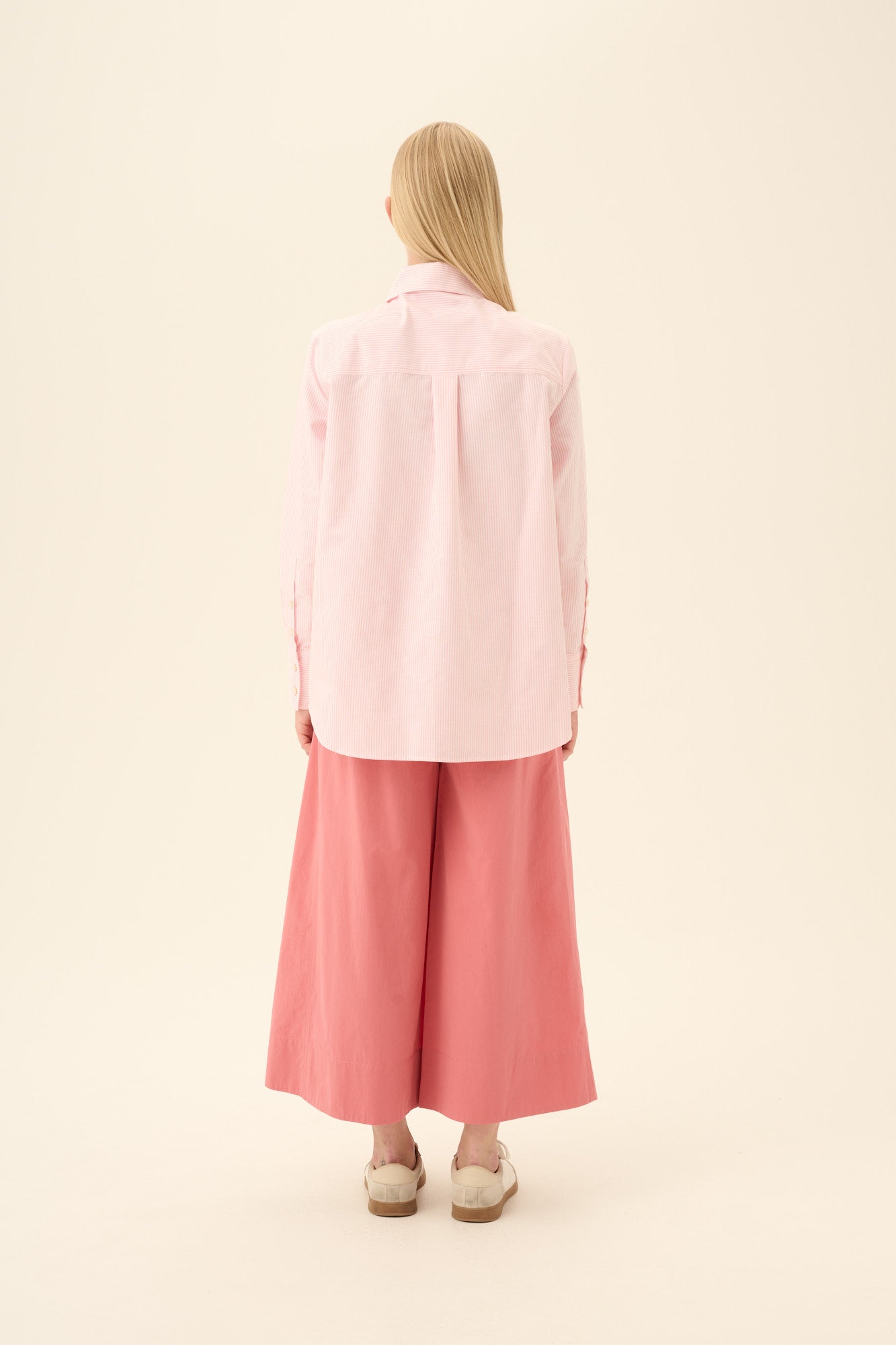 Rue de Tokyo PARMIDA MODAL POPLIN Pants RASPBERRY RED