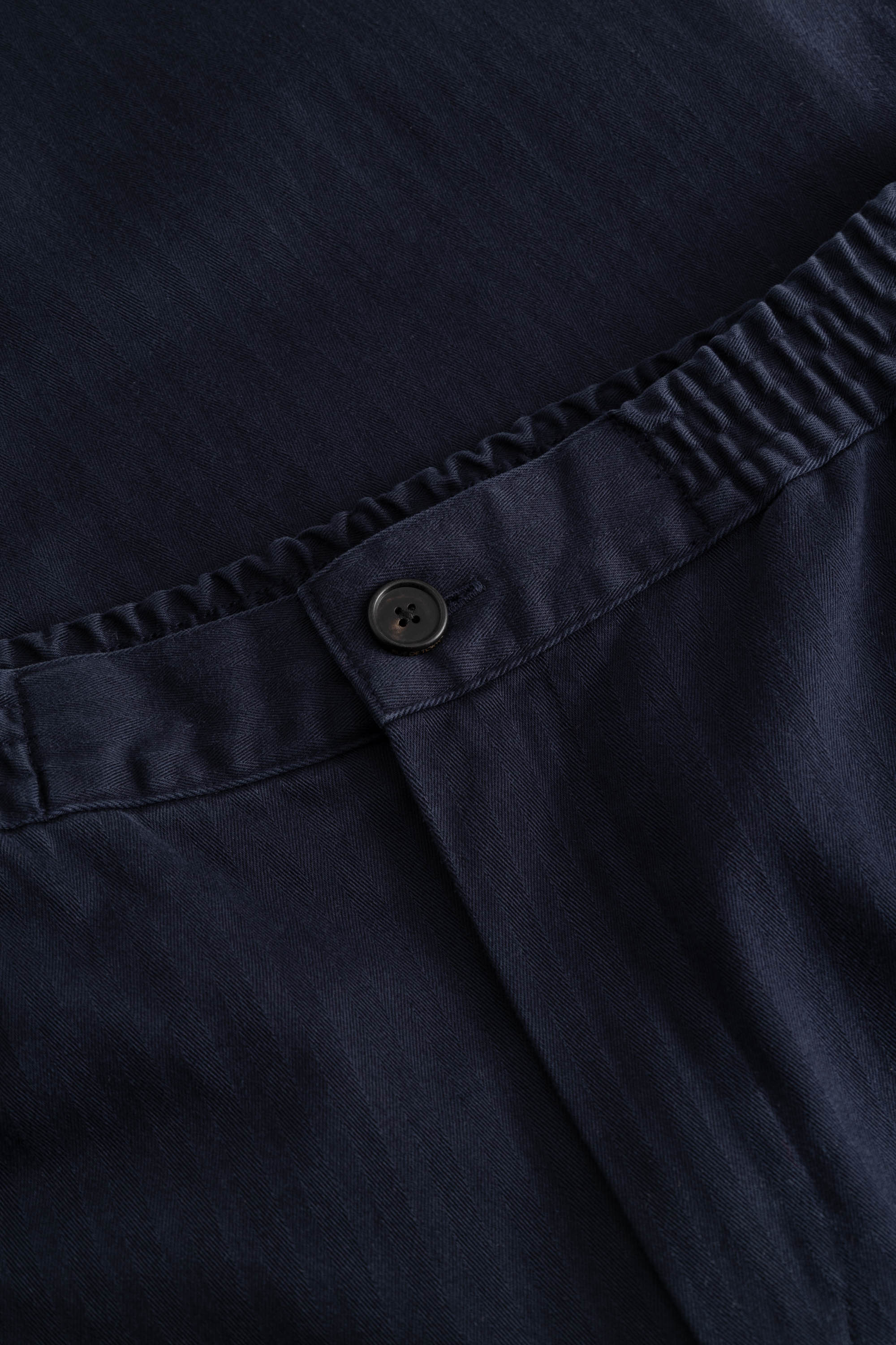 Rue de Tokyo PARVEL HERRINGBONE Pants DARK NAVY