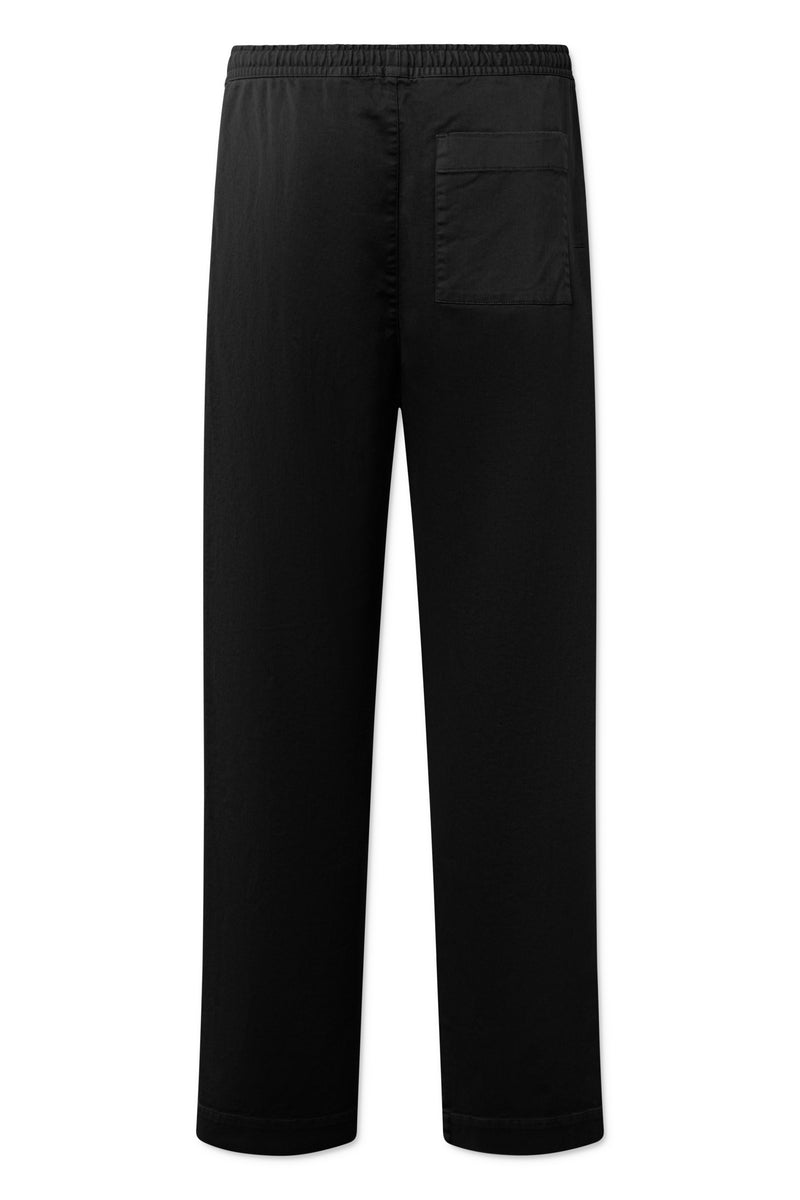 Rue de Tokyo PASCAL PRE DYED TWILL PANTS BLACK