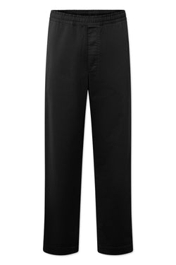 Rue de Tokyo PASCAL PRE DYED TWILL PANTS BLACK