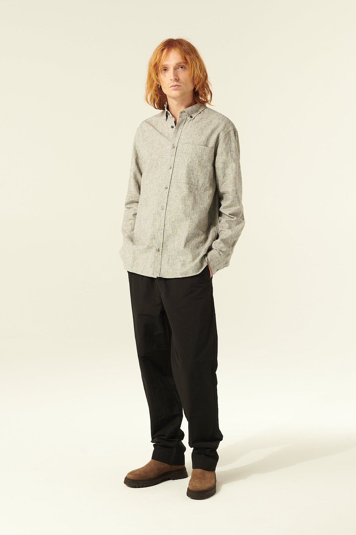 Rue de Tokyo PASCAL TRENCH COTTON Pants BLACK
