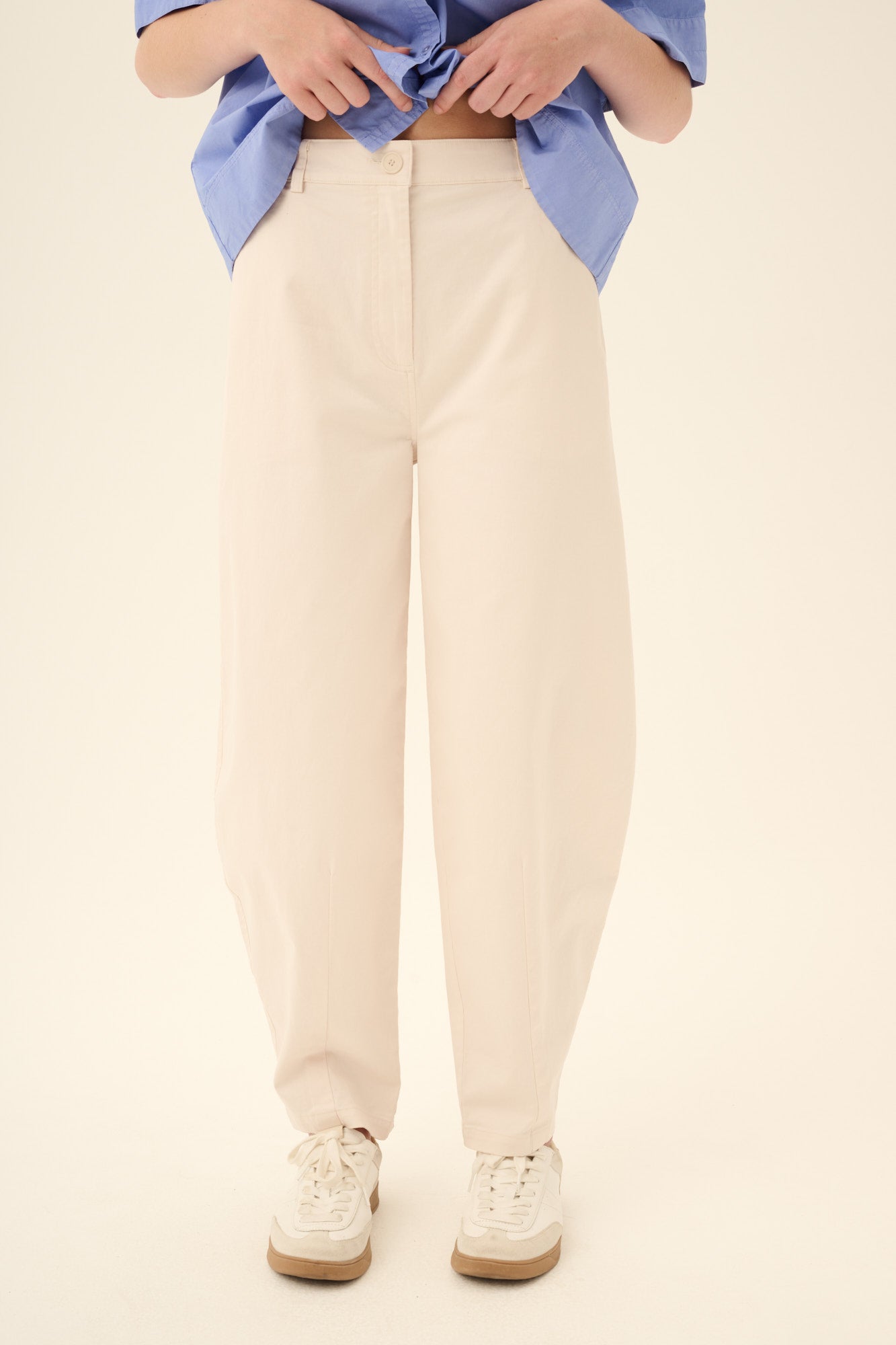 Rue de Tokyo PATRICE TWILL Pants EGGSHELL