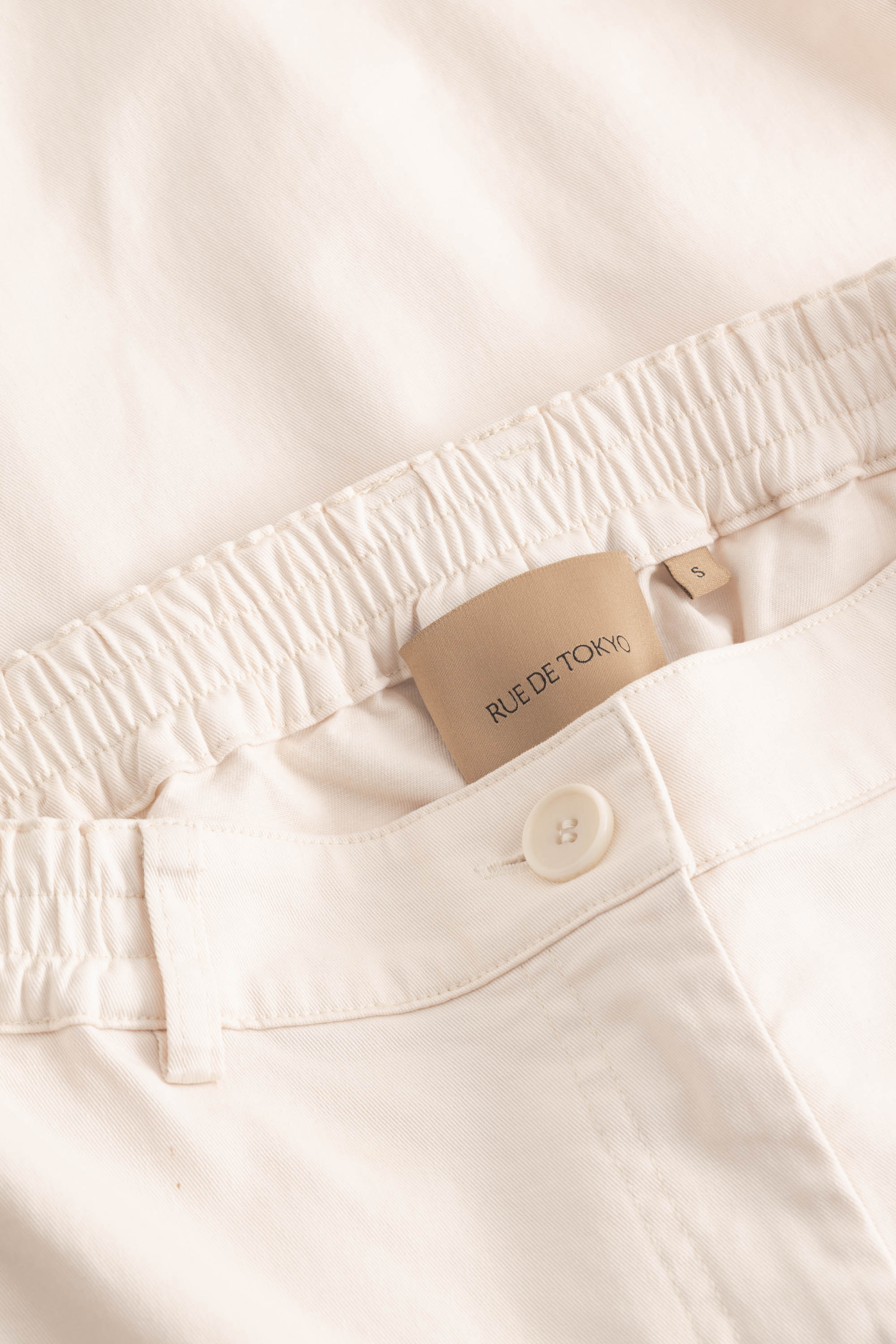 Rue de Tokyo PATRICE TWILL Pants EGGSHELL