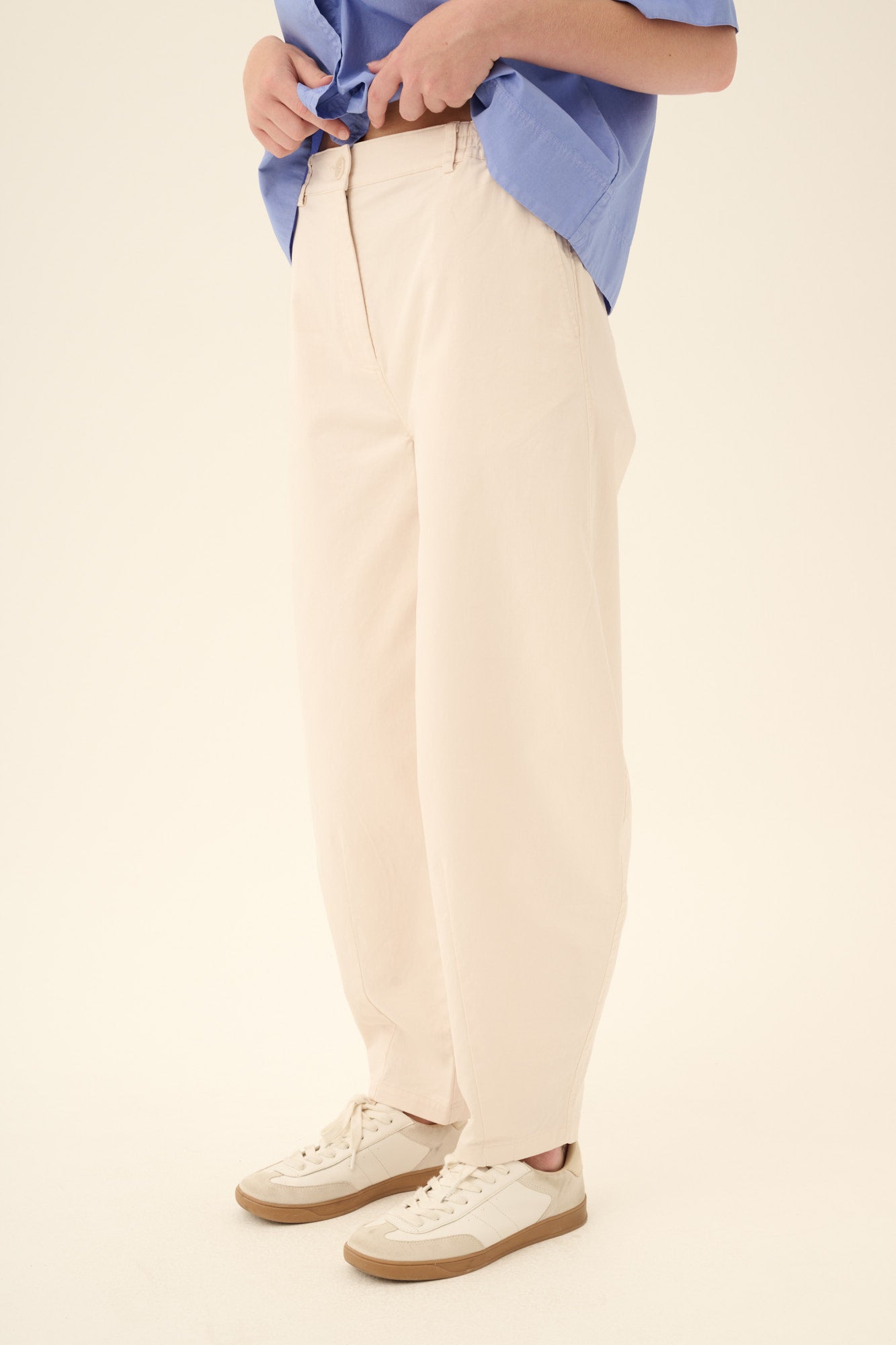 Rue de Tokyo PATRICE TWILL Pants EGGSHELL