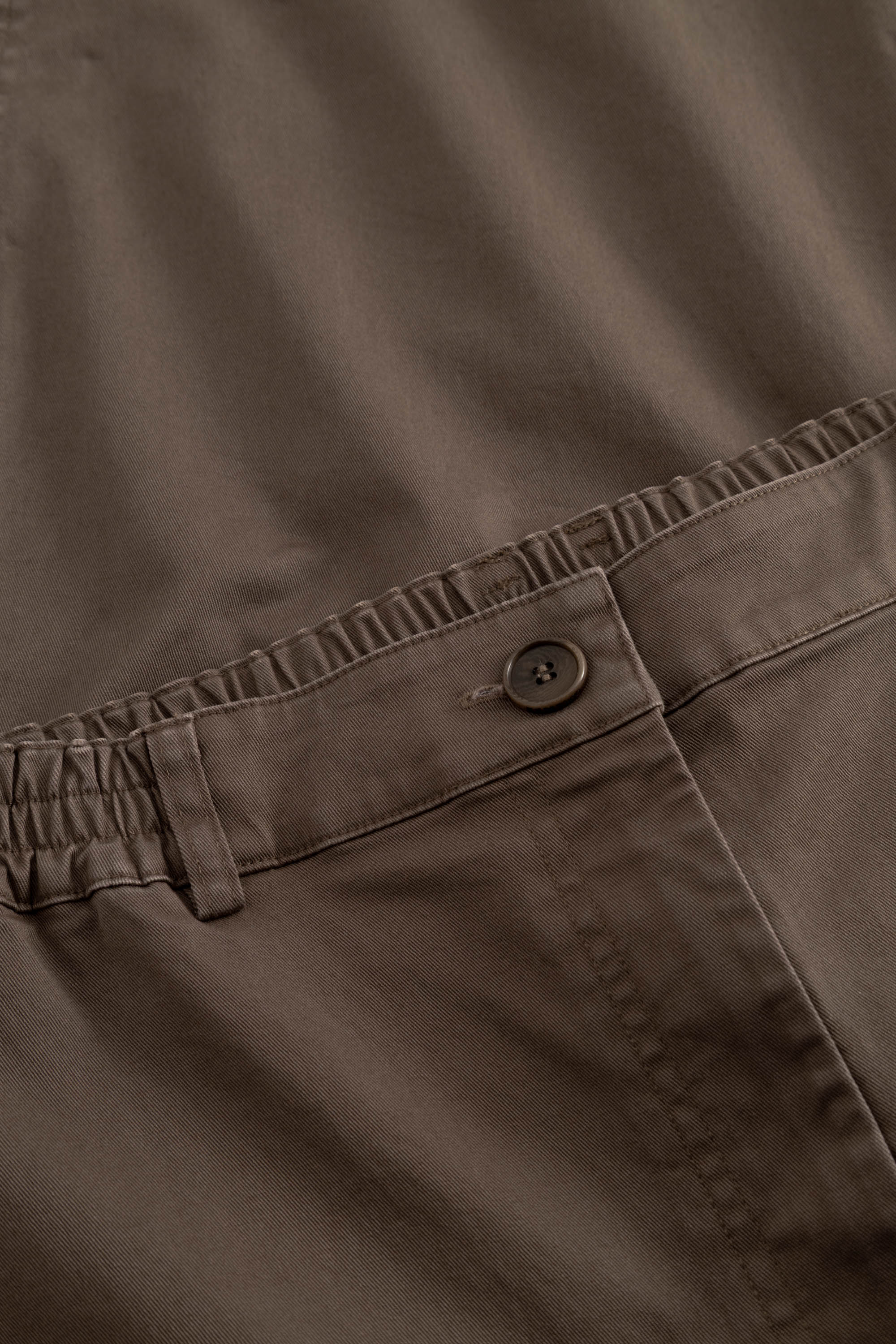 Rue de Tokyo PATRICE TWILL Pants MALT BROWN