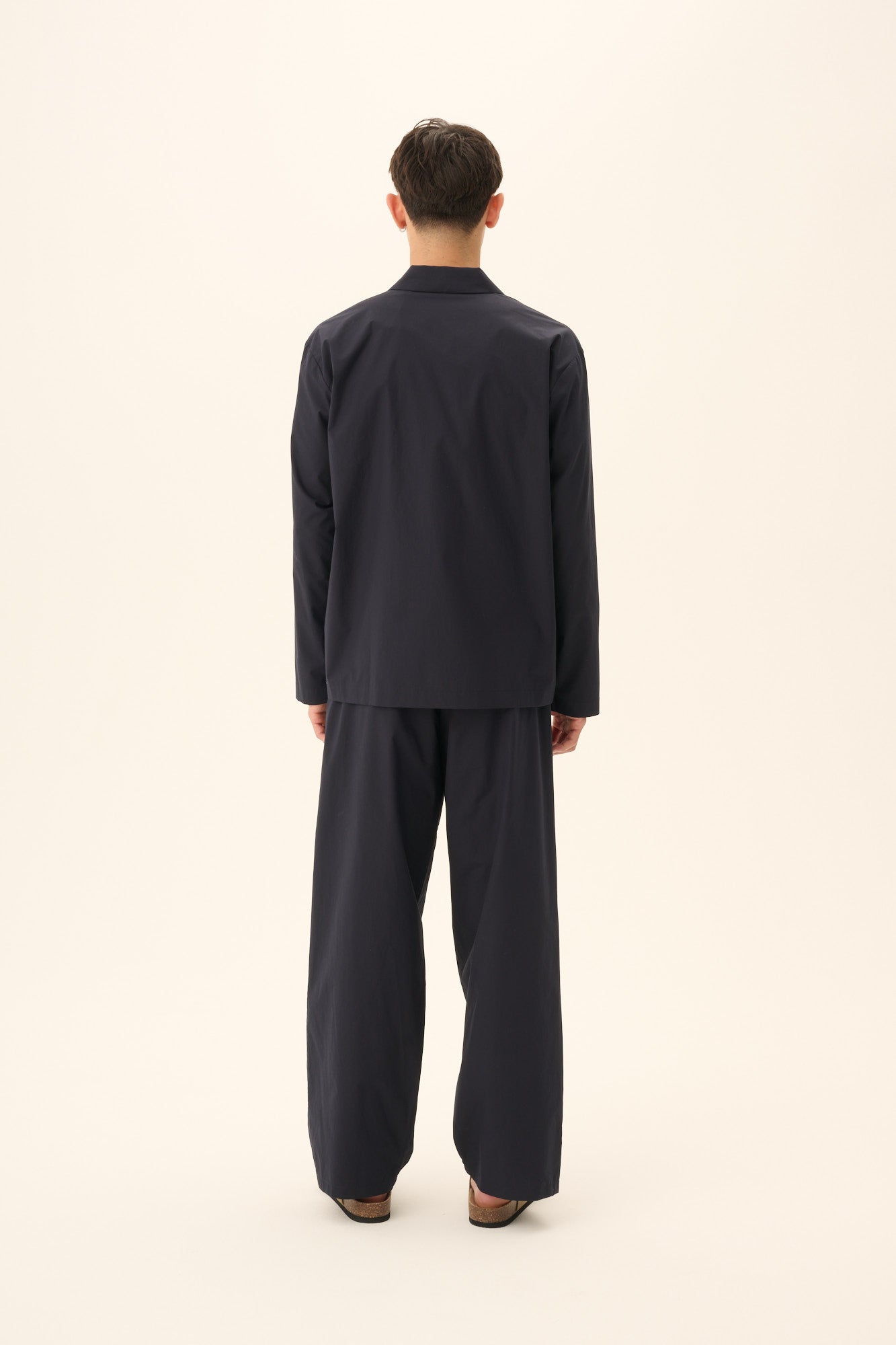 Rue de Tokyo PAWL-MAISON SOLID POPLIN Pants NAVY