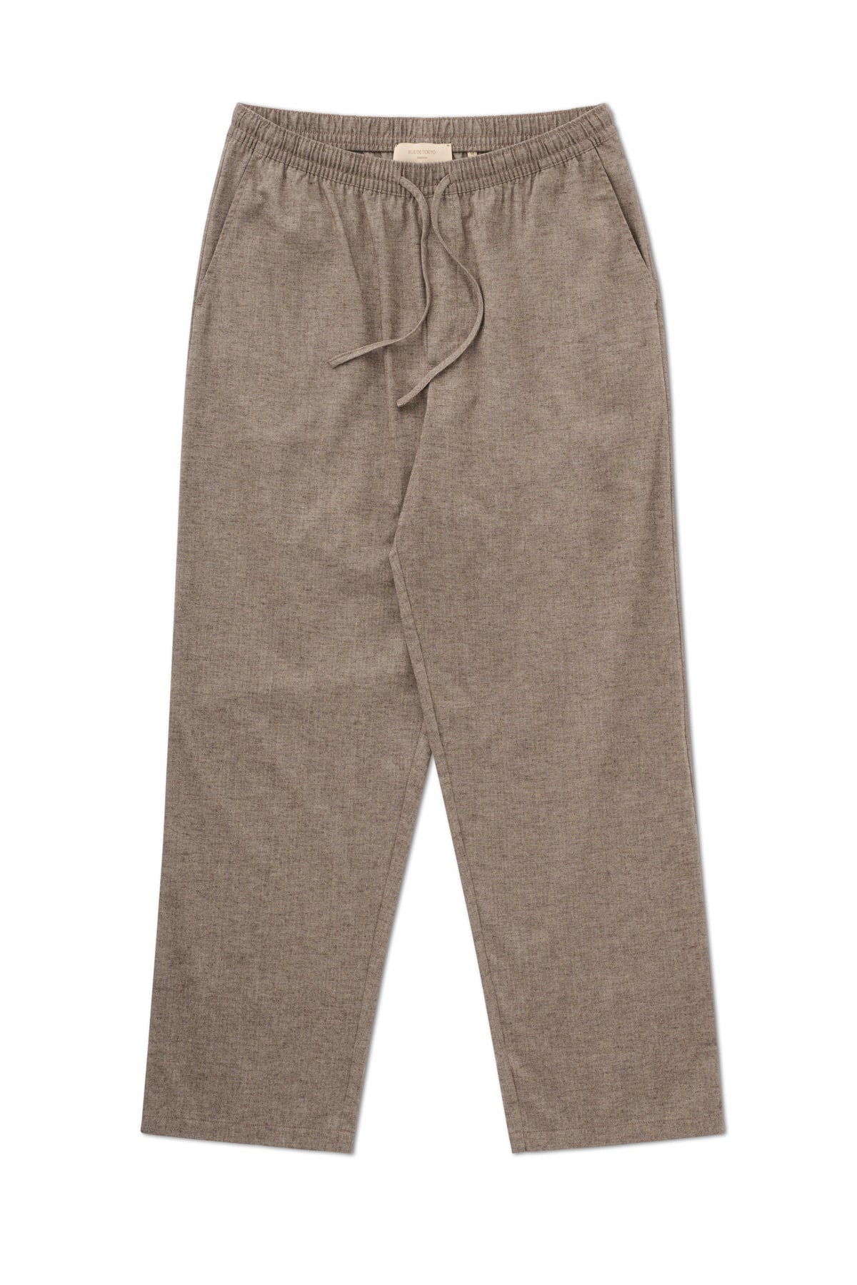 Rue de Tokyo PAXTON - MAISON VENICE TWILL Pants TAUPE HERRINGBONE