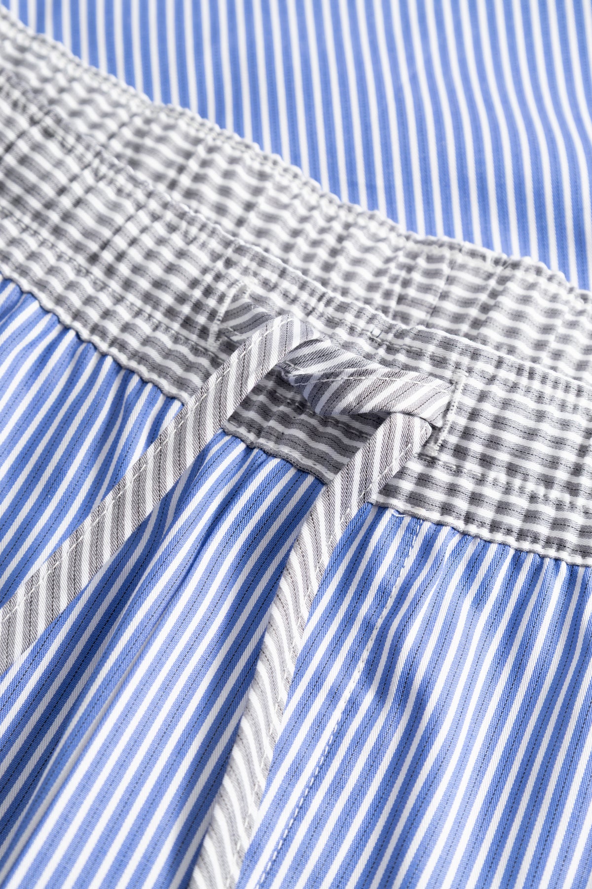 Rue de Tokyo PAXTON - MAISON VENICE TWILL Pants BLUE