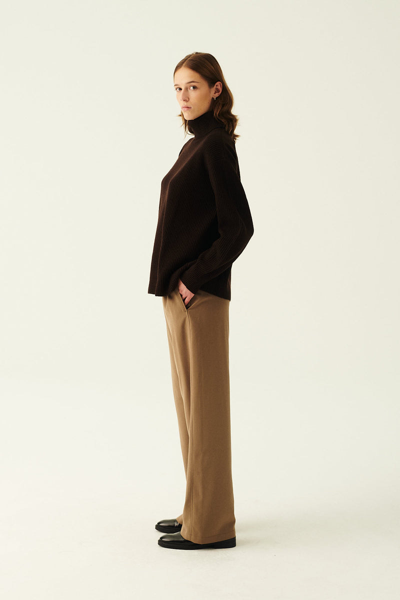 Rue de Tokyo PEARL PANTS KHAKI PANTS KHAKI