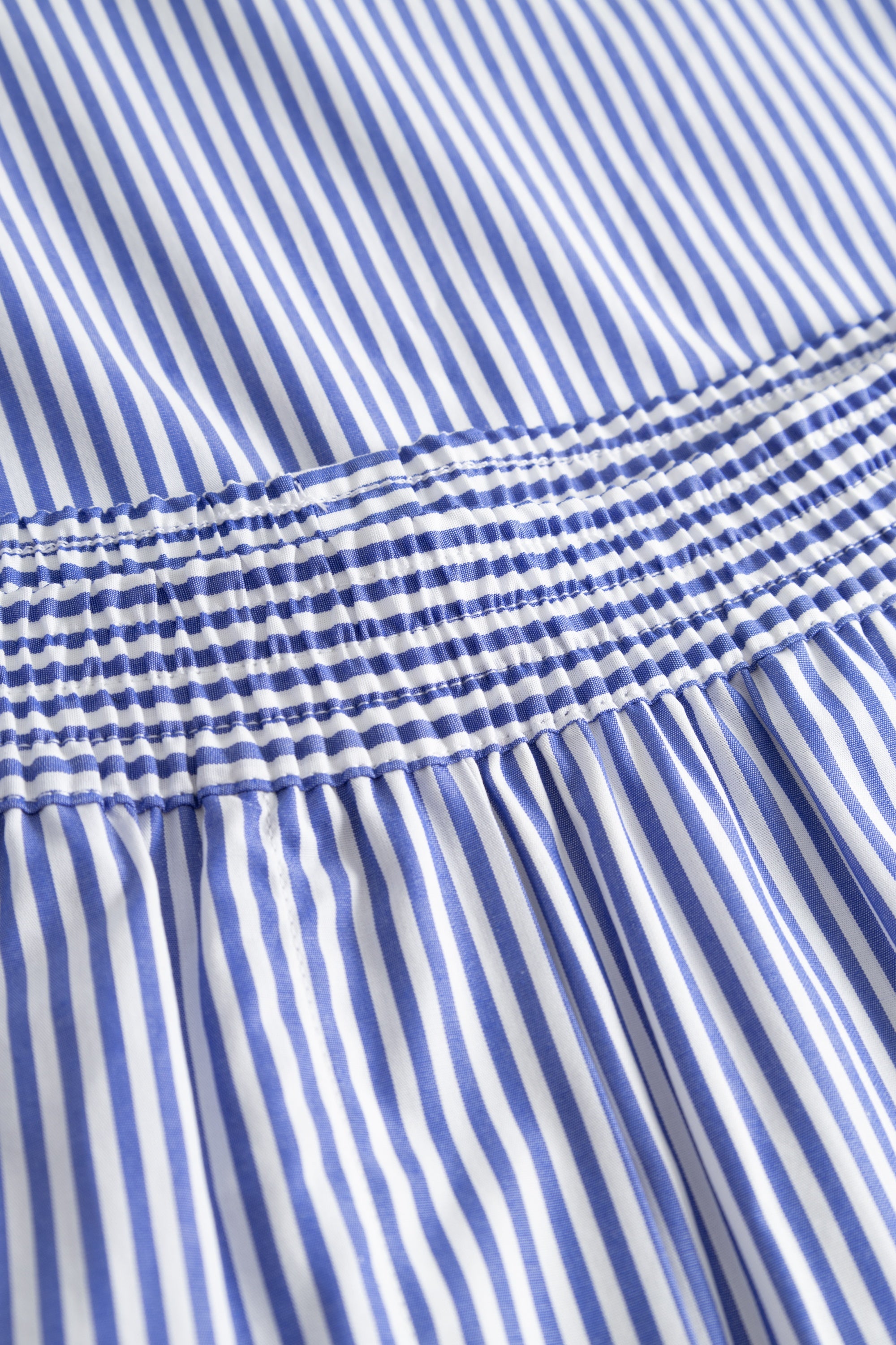 Rue de Tokyo PECHE COTTON STRIPE Shorts BLUE WHITE STRIPE