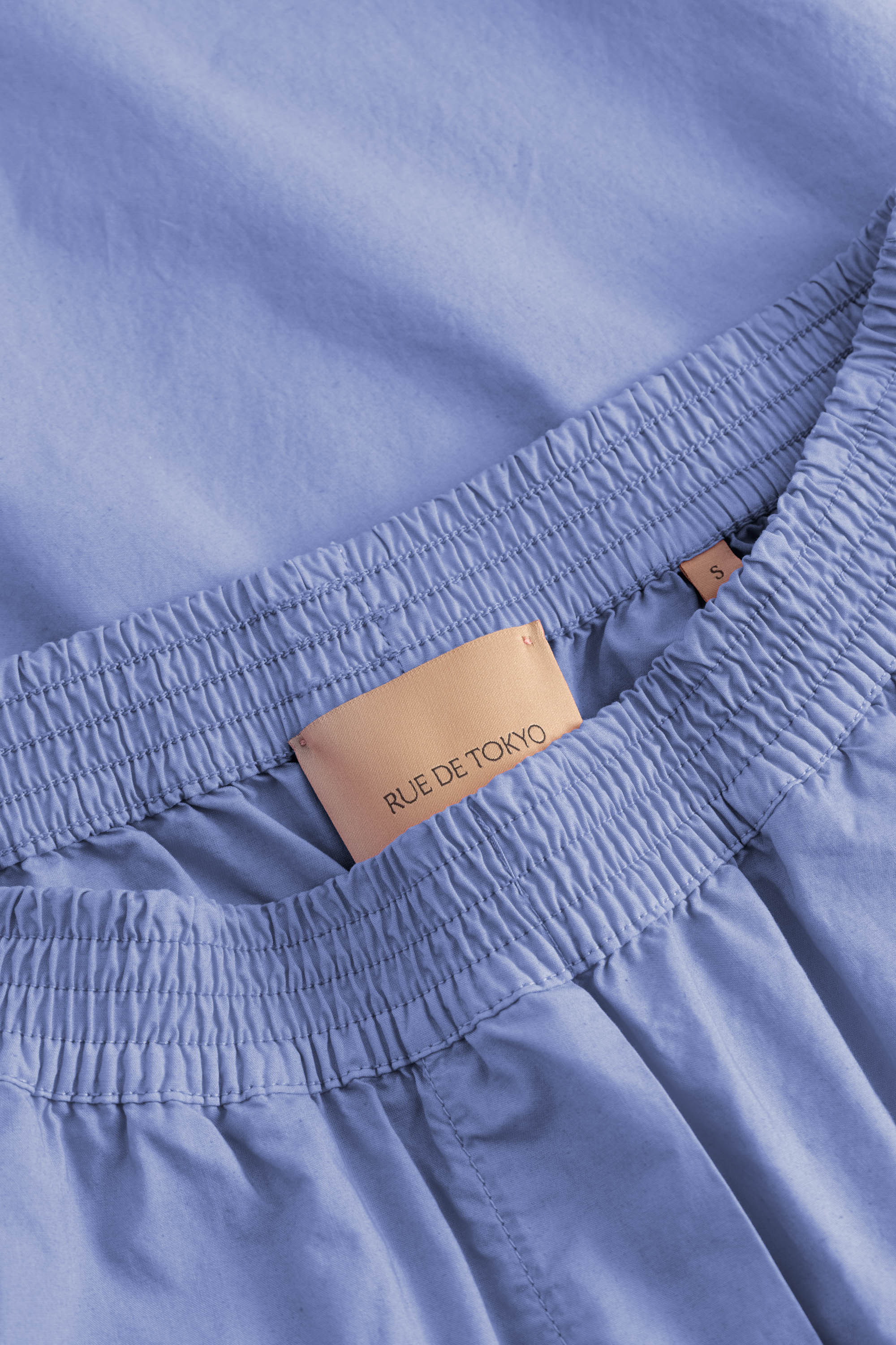 Rue de Tokyo PECHE GMTD POPLIN Shorts BLUE BONNET