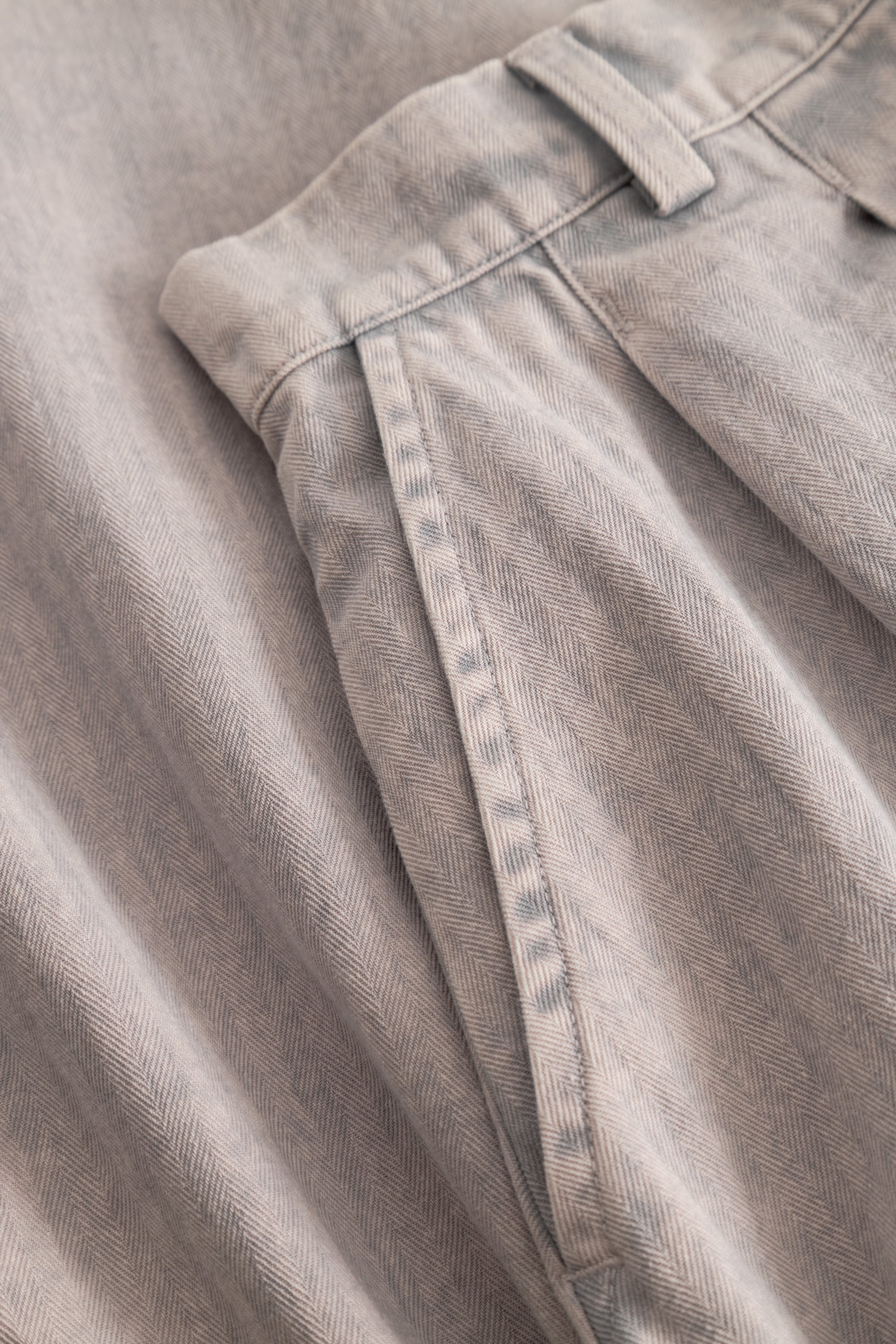 Rue de Tokyo PEN FADED HERRINGBONE Skirts ICY LAVENDER