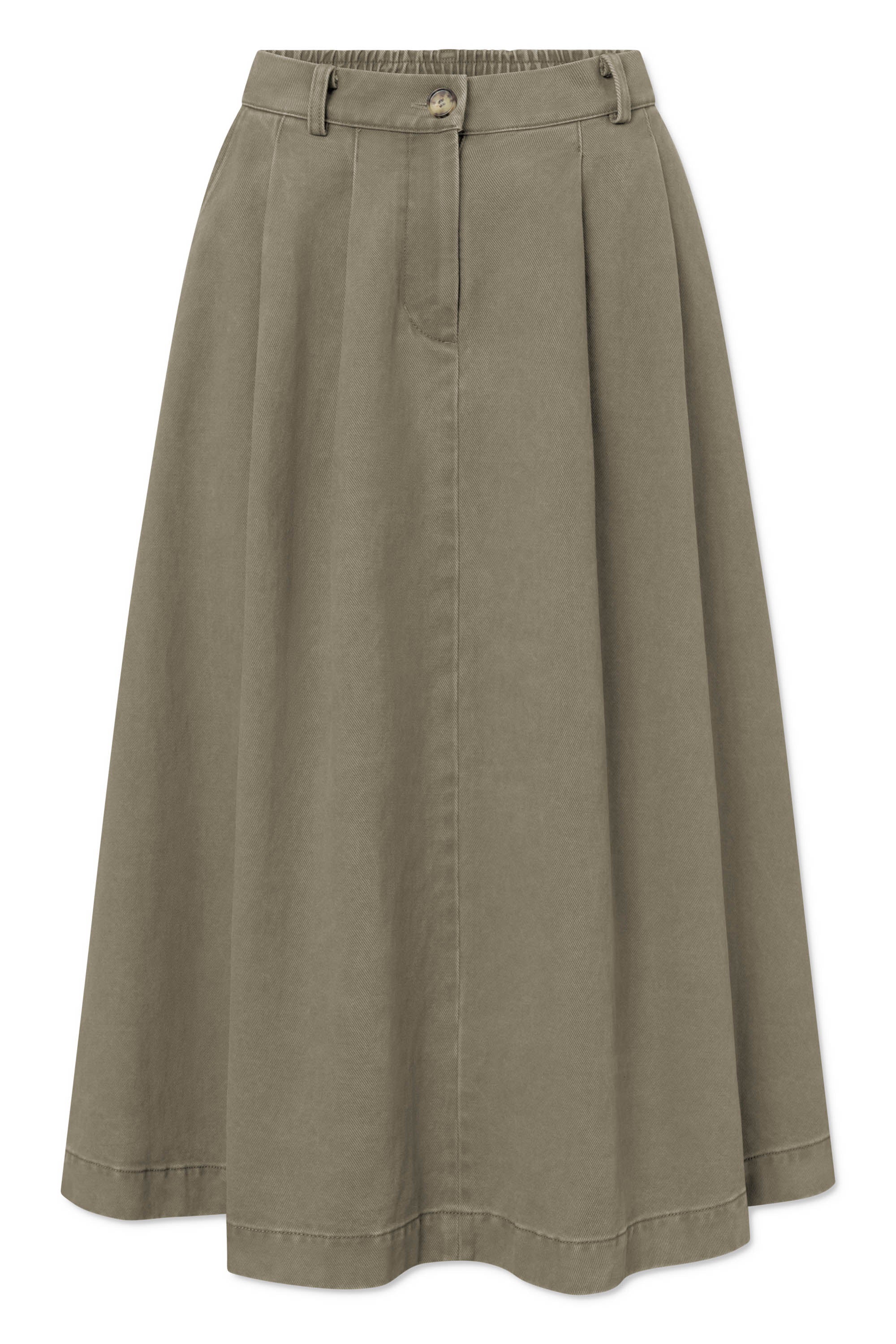 Rue de Tokyo PEN FADED TWILL Skirts SAGE GREEN