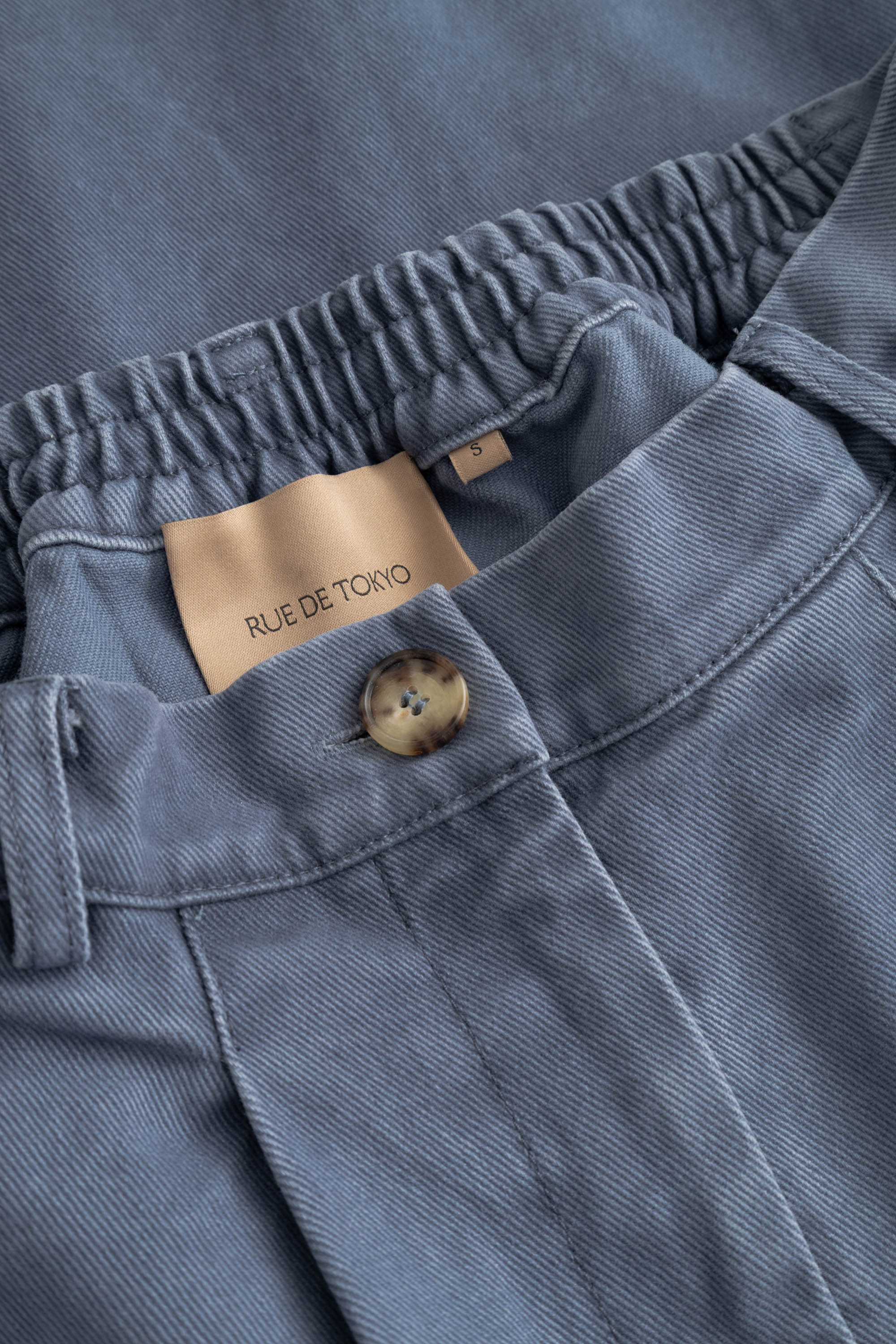 Rue de Tokyo PEN FADED TWILL Skirts SOFT BLUE