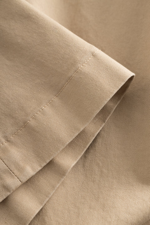 Rue de Tokyo PEN GMTD GARMENT DYED TWILL SKIRTS LIGHT BEIGE