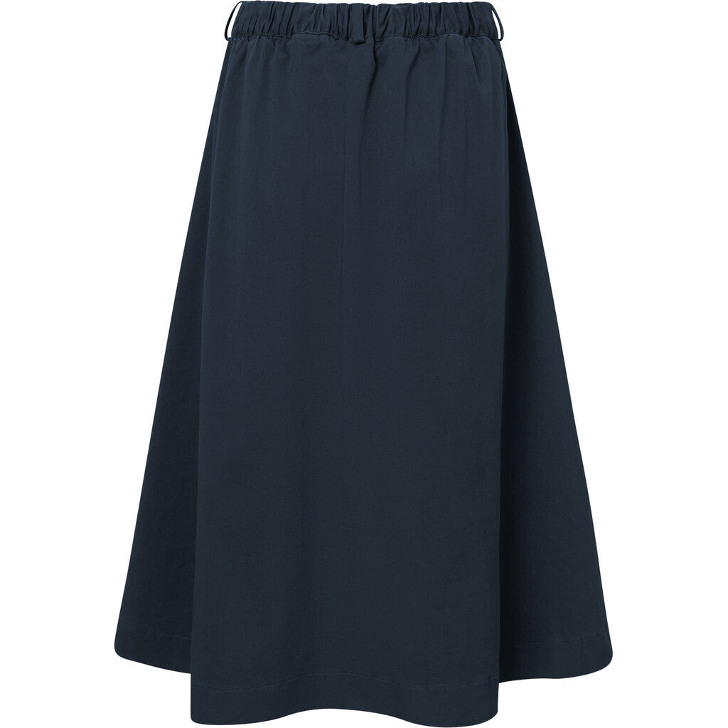 Rue de Tokyo PEN ORGANIC TWILL Skirts DARK NAVY